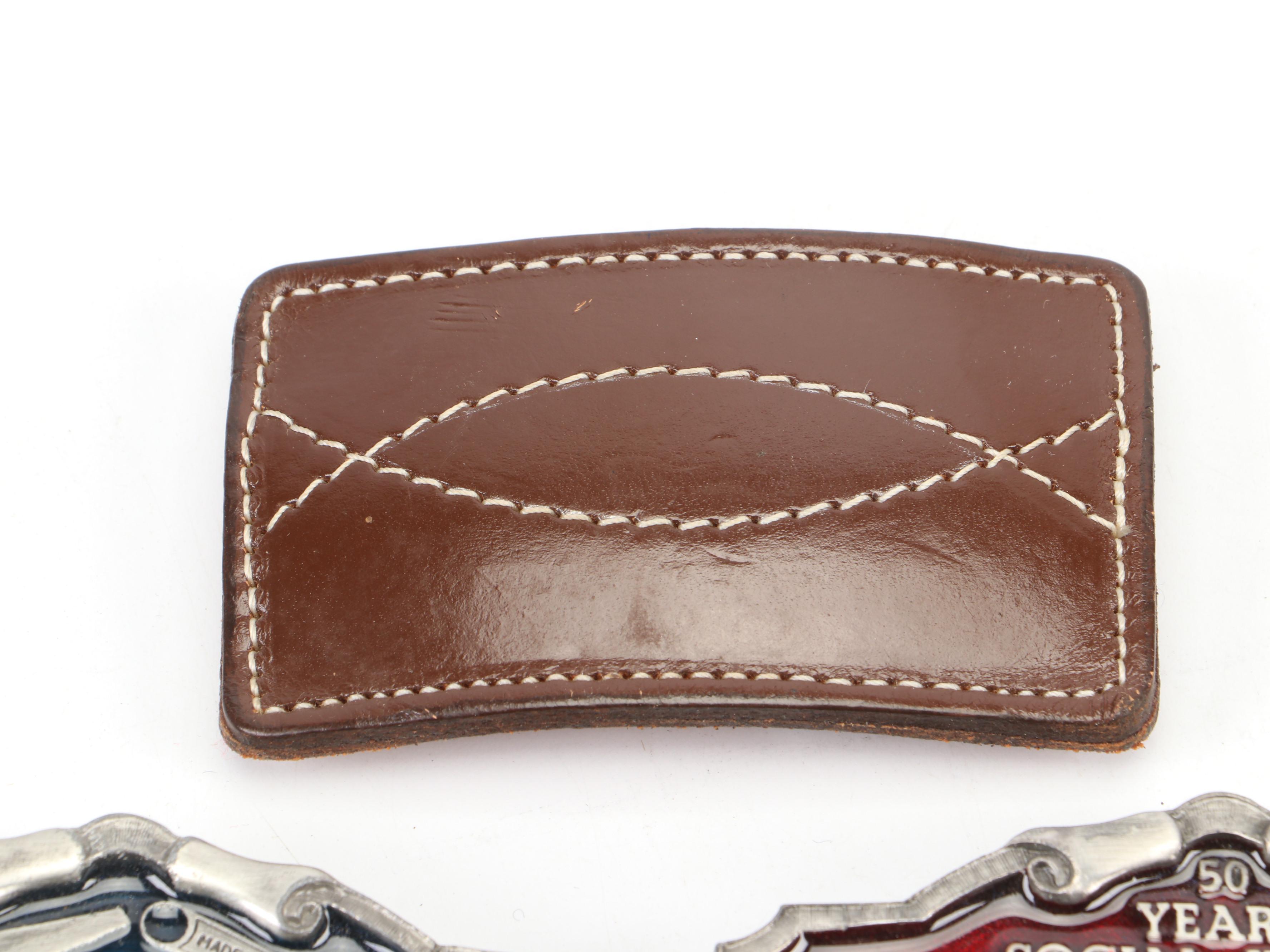 R & M Industries Enameled Belt Buckles with B & H Buckles Belt Buckle and More