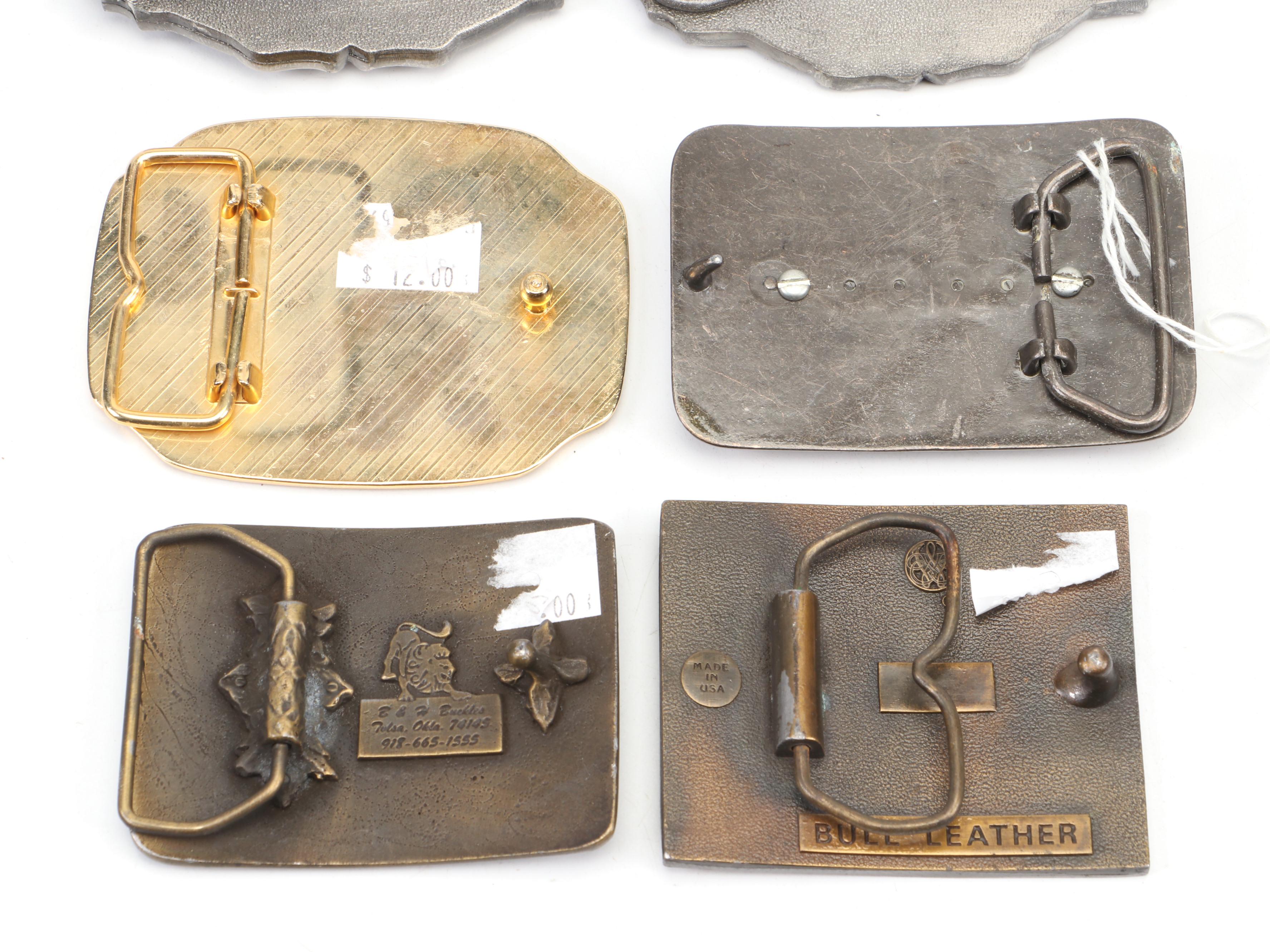 R & M Industries Enameled Belt Buckles with B & H Buckles Belt Buckle and More