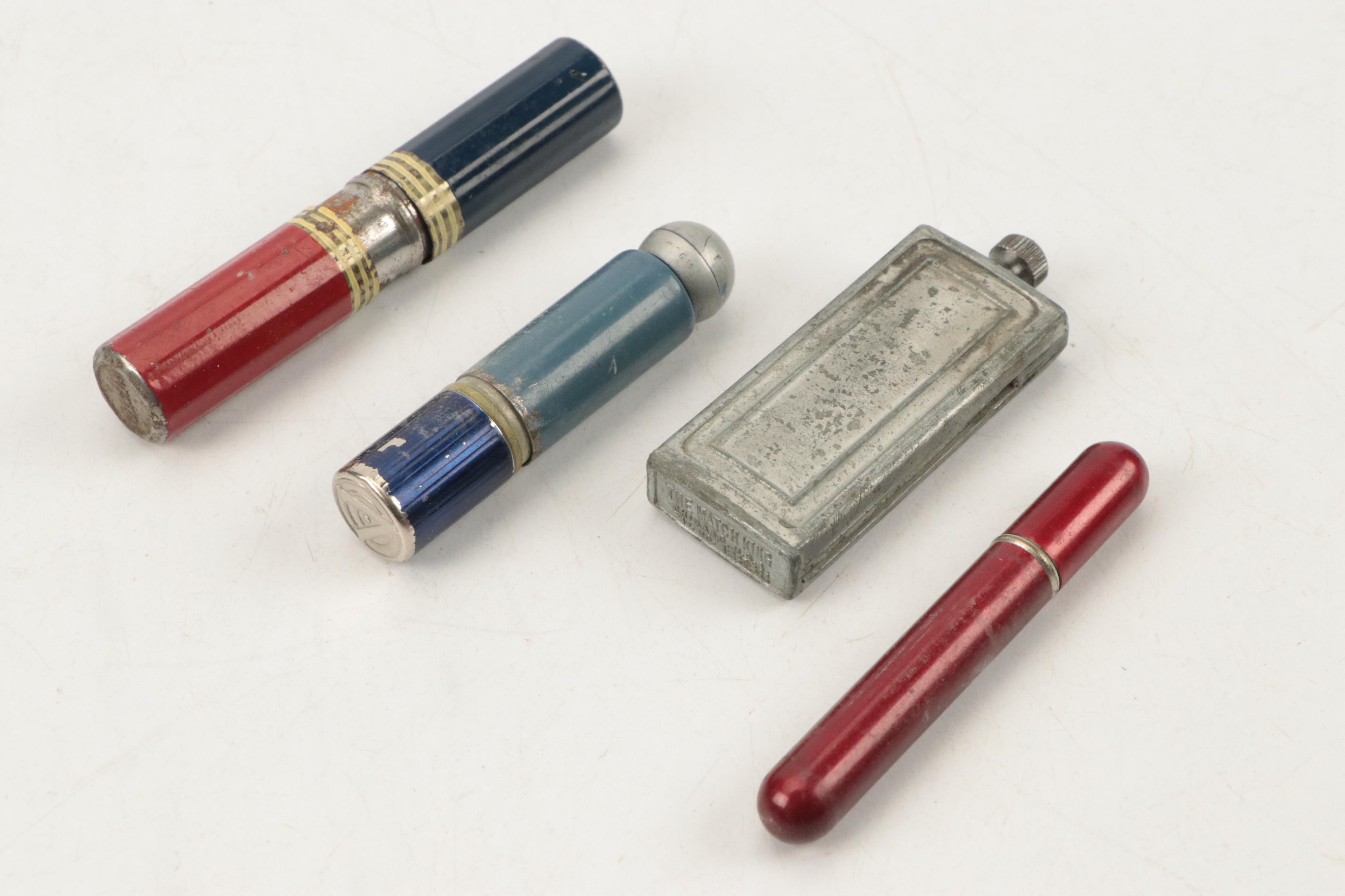 Glass Ashtrays, Lighters, Beer Mug and Adult Themed Playing Cards