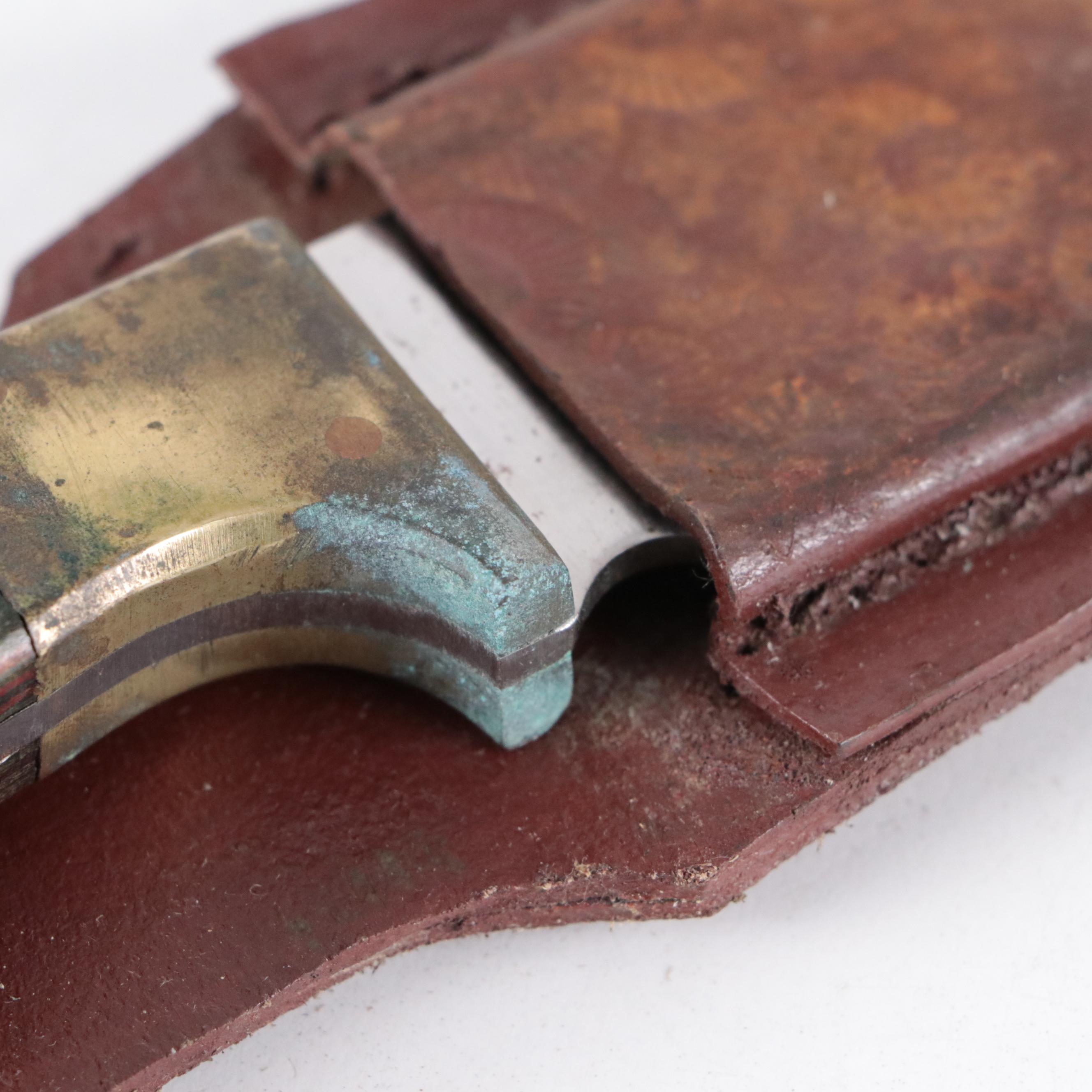 Wooden and Acrylic Handled Fixed Blade Knives