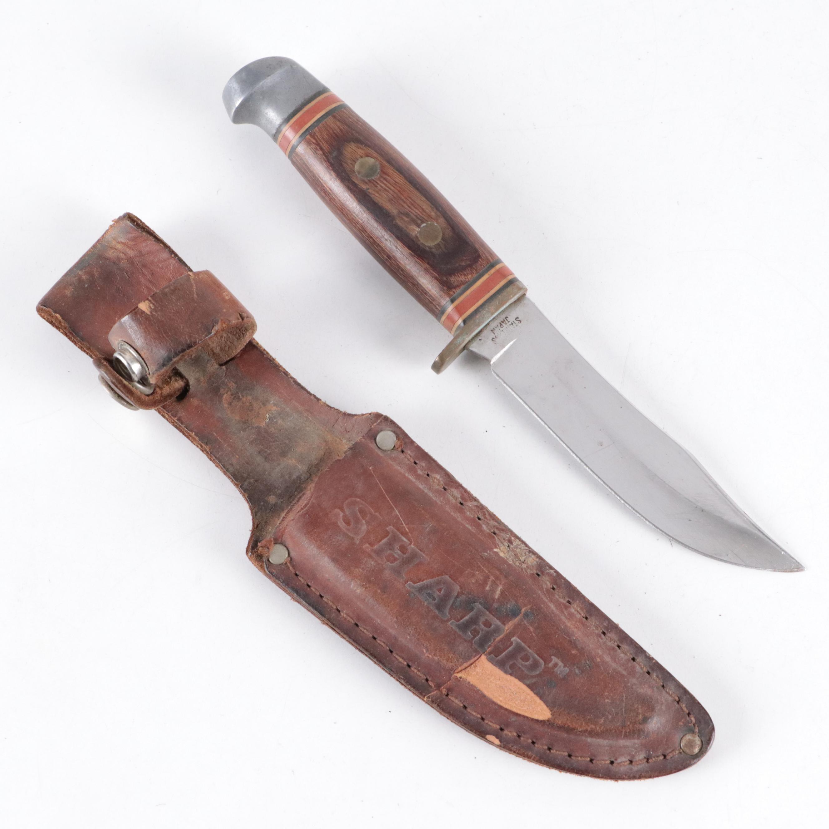 Wooden and Acrylic Handled Fixed Blade Knives