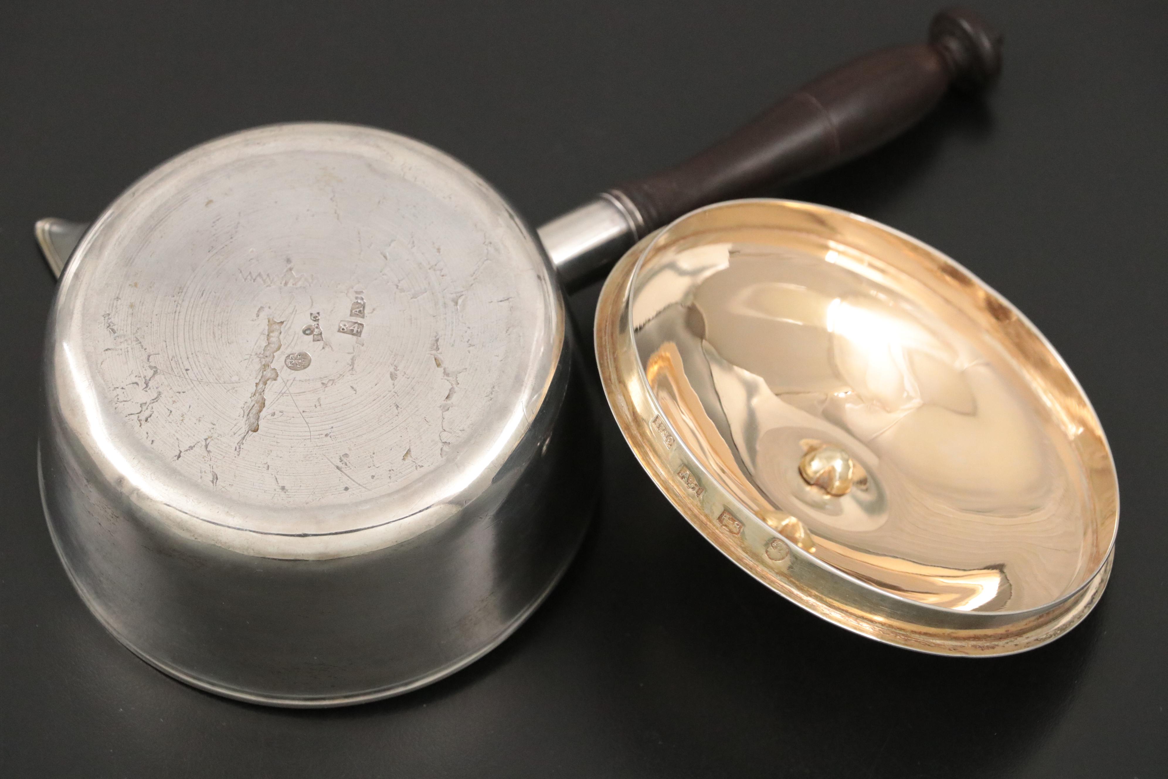 Russian Saint Petersburg 875 Silver Sauce Pot, 1807