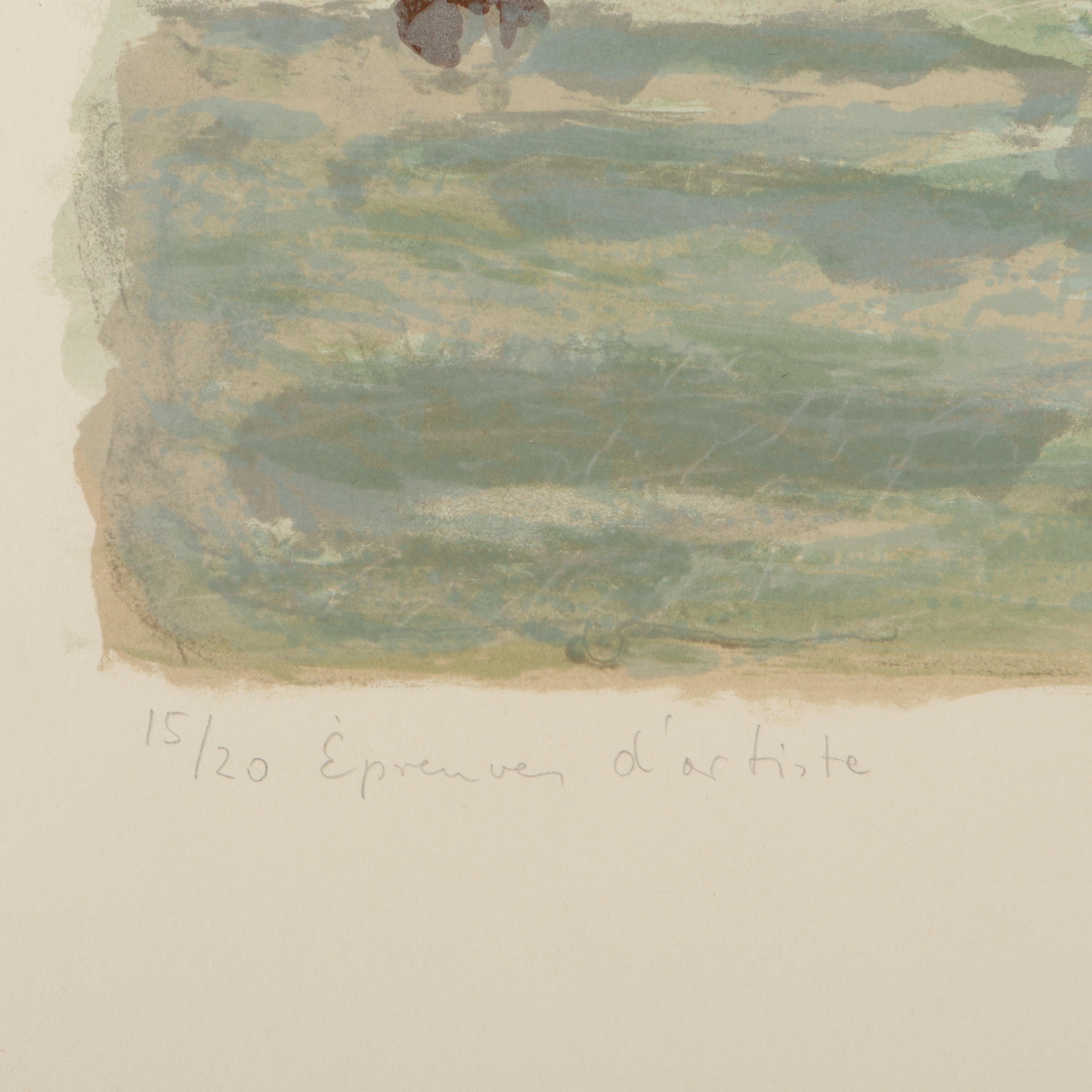 Georges Feher Seascape Lithograph