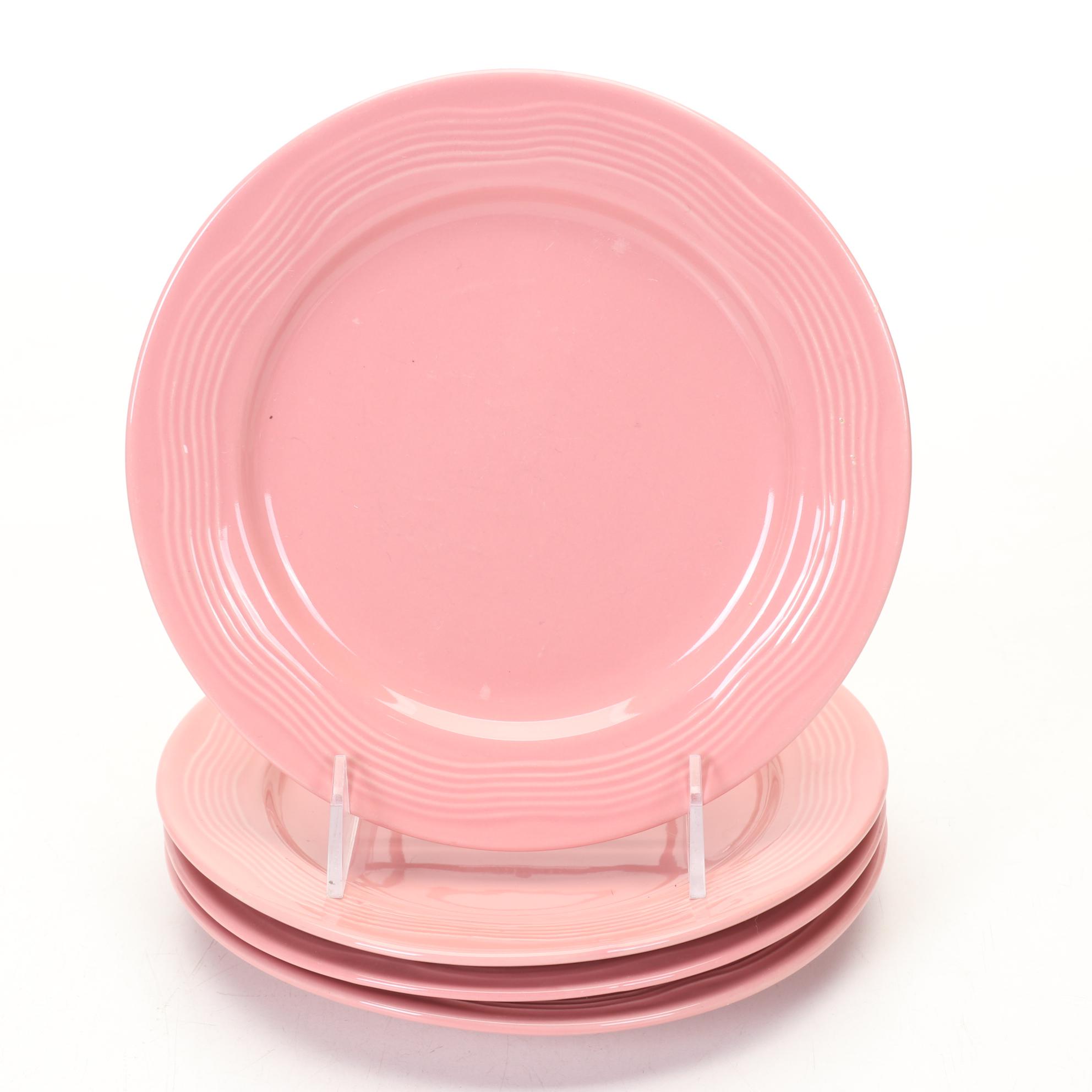 Culinary Pro Dusty Rose and Original Green Fiestaware Dinnerware With Casserole