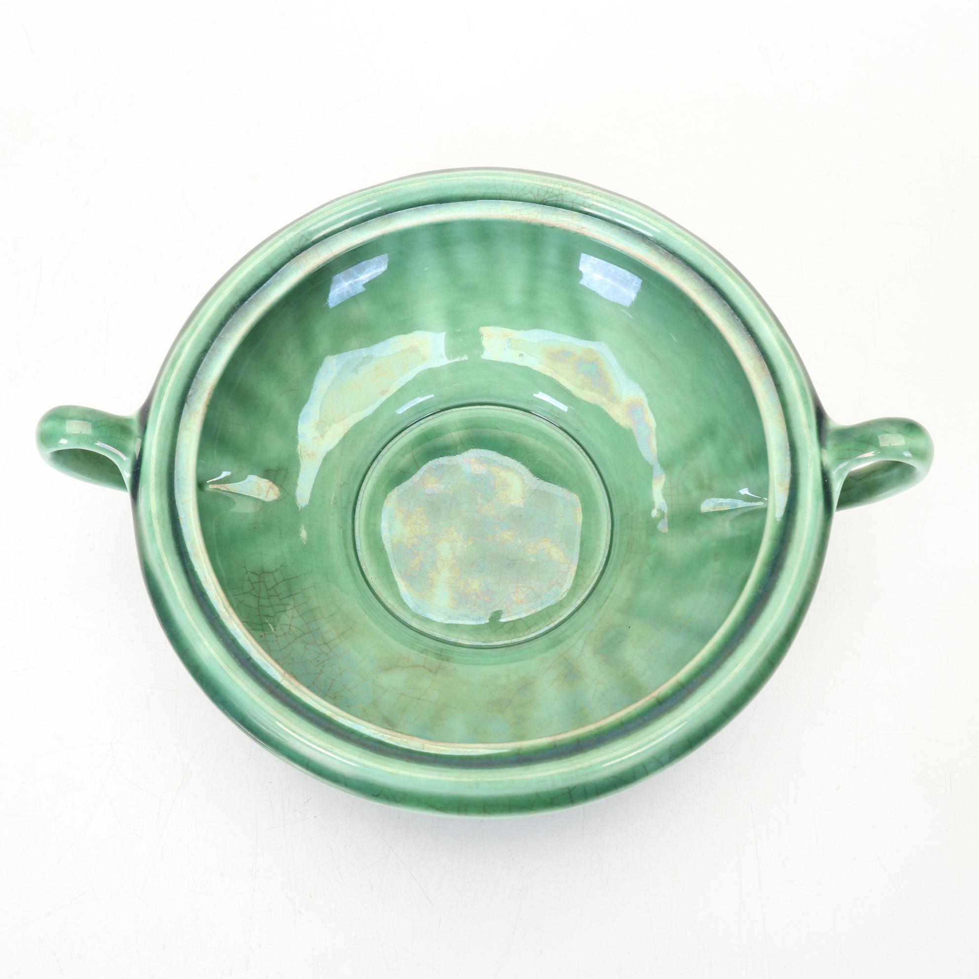 Culinary Pro Dusty Rose and Original Green Fiestaware Dinnerware With Casserole