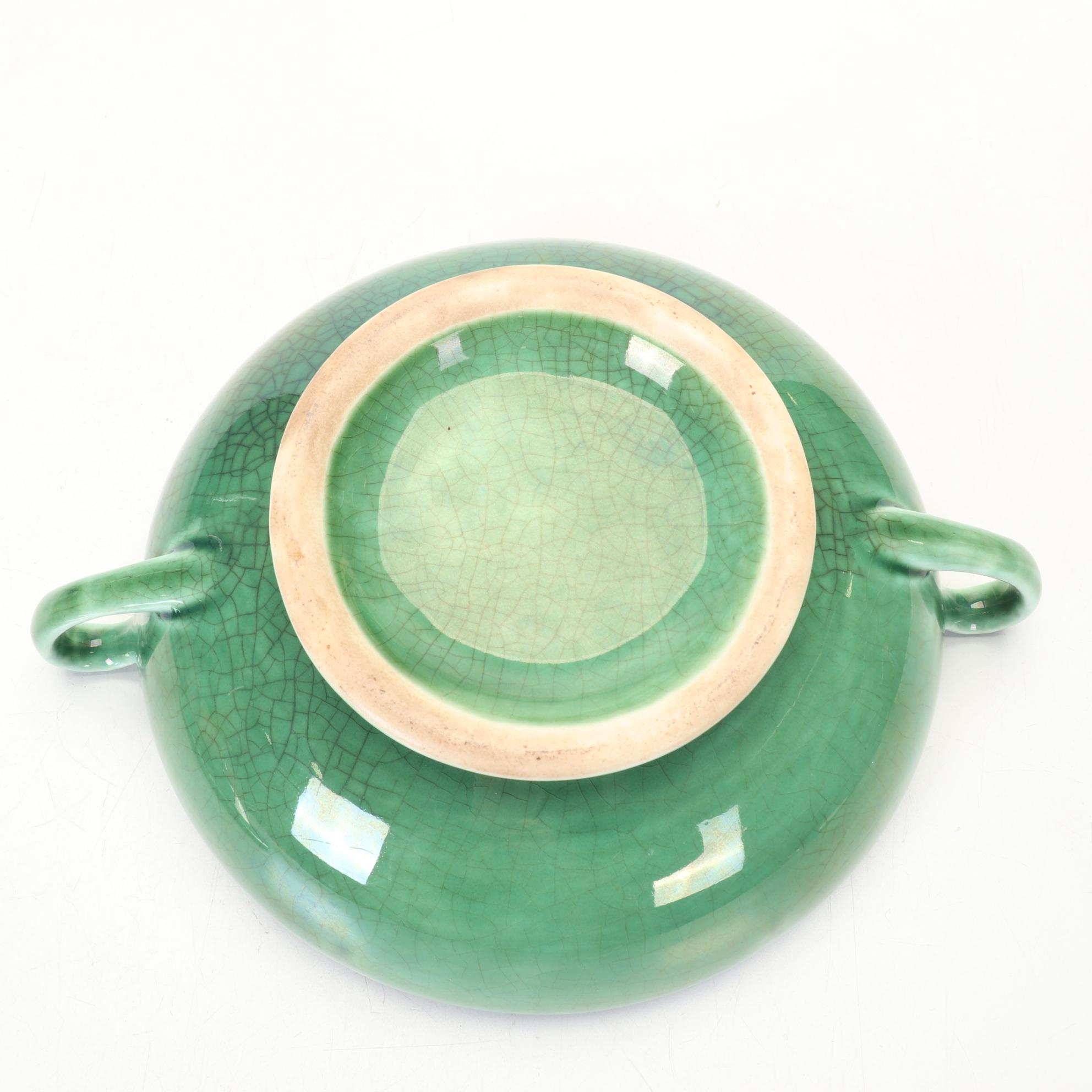 Culinary Pro Dusty Rose and Original Green Fiestaware Dinnerware With Casserole