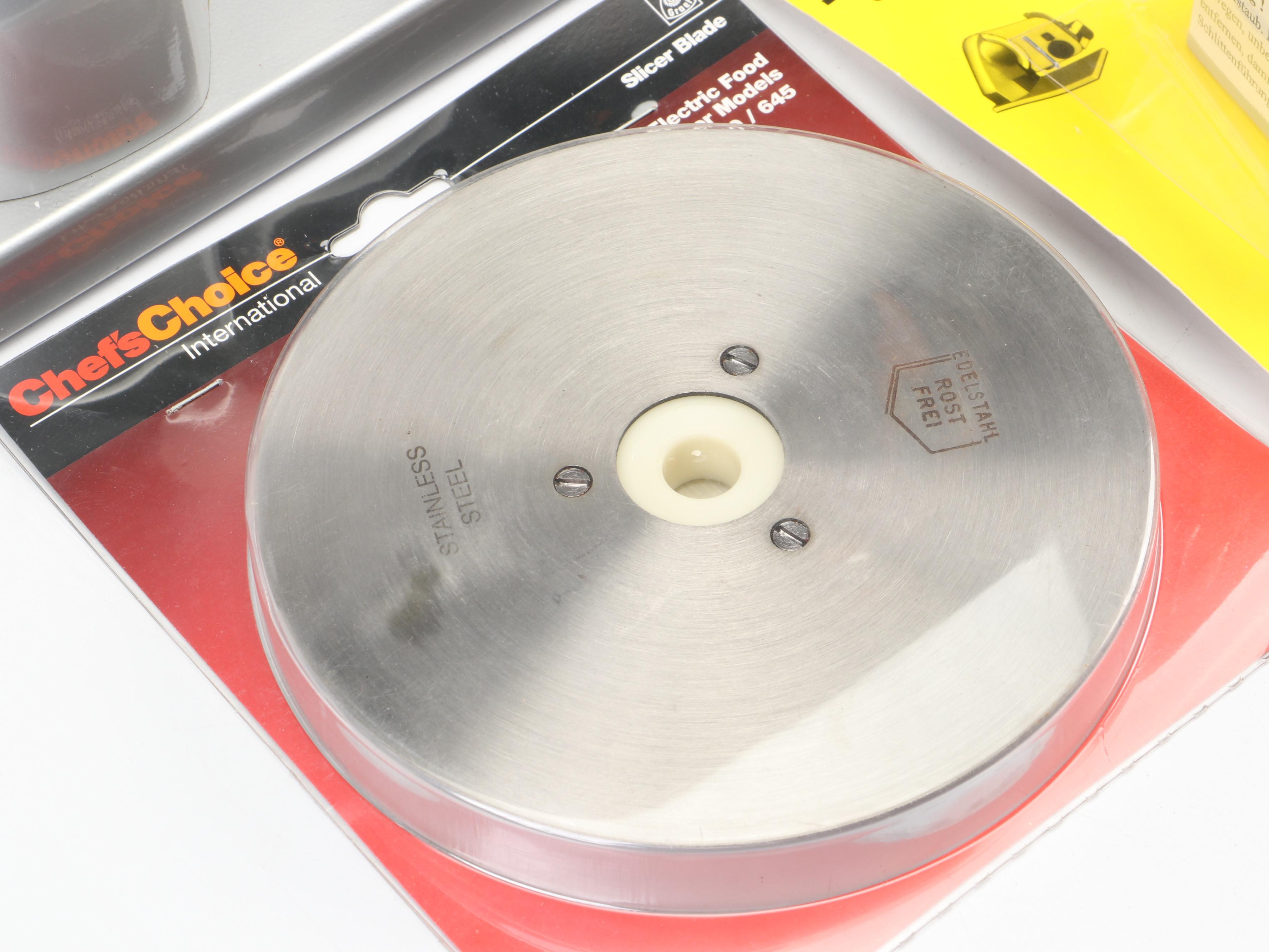 Chef's Choice International Meat Slicer and Fine Edge Blade with More