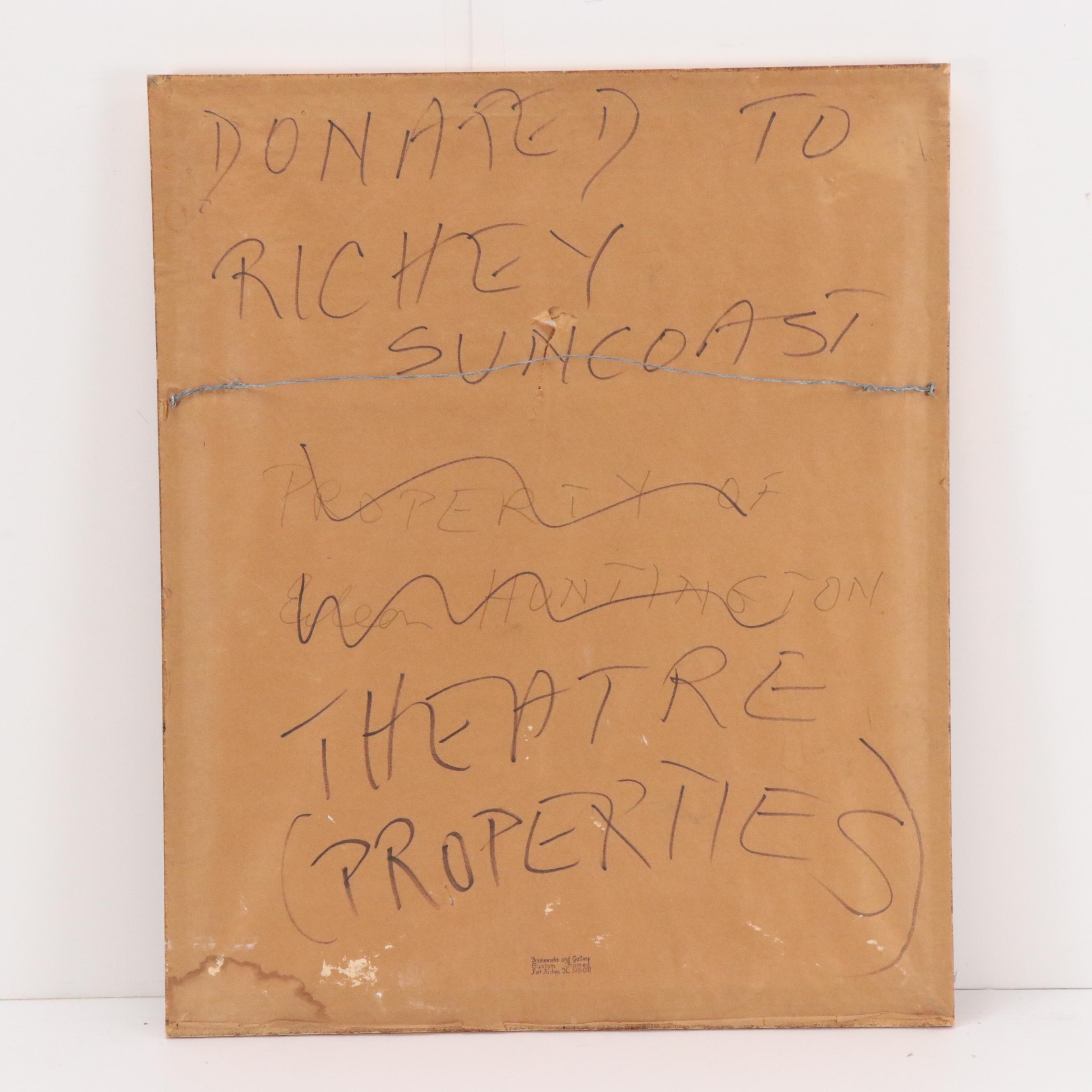 Francesco Centore Oil Painting Portrait of a Gentleman, 1894