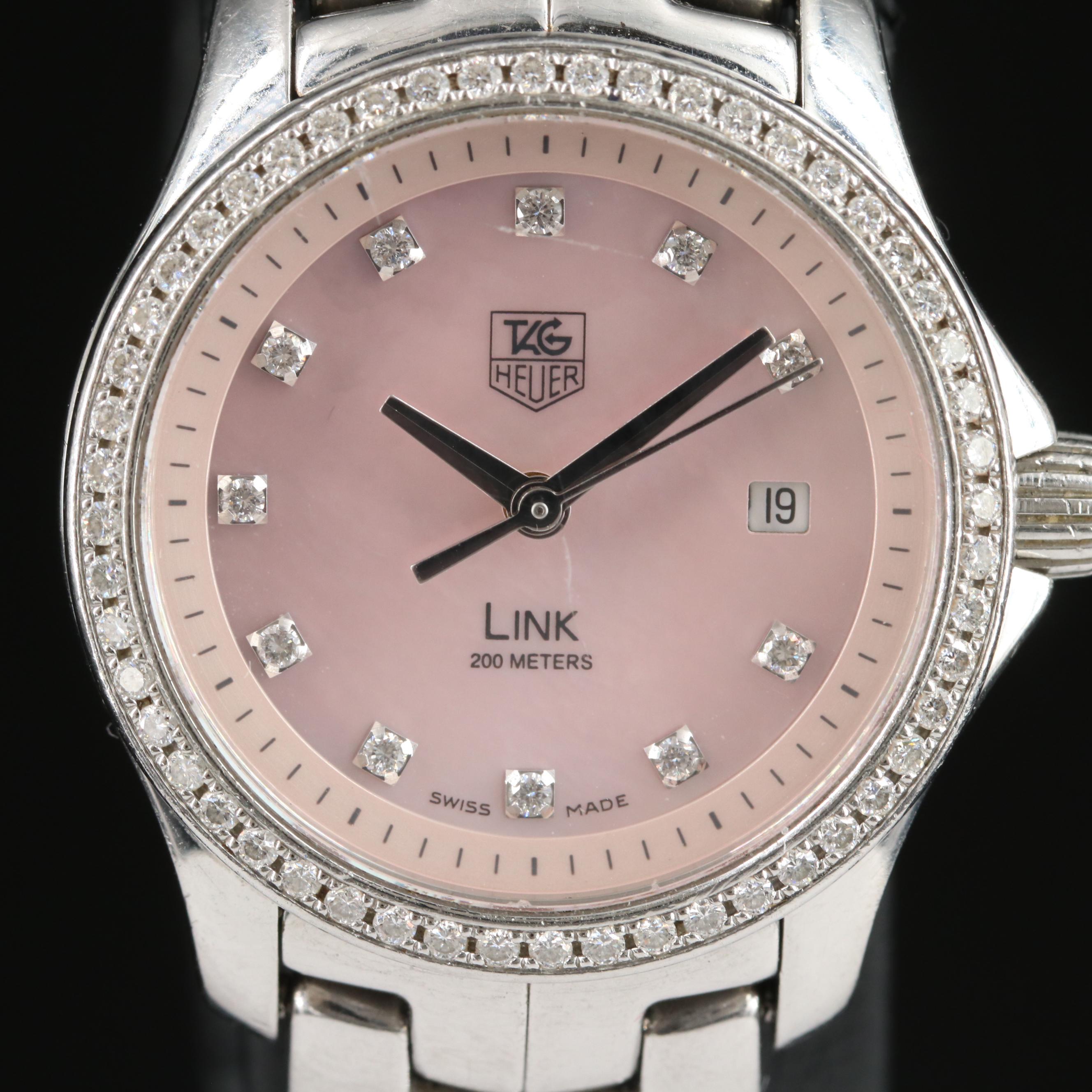 TAG Heuer Link Diamond Quartz Watch