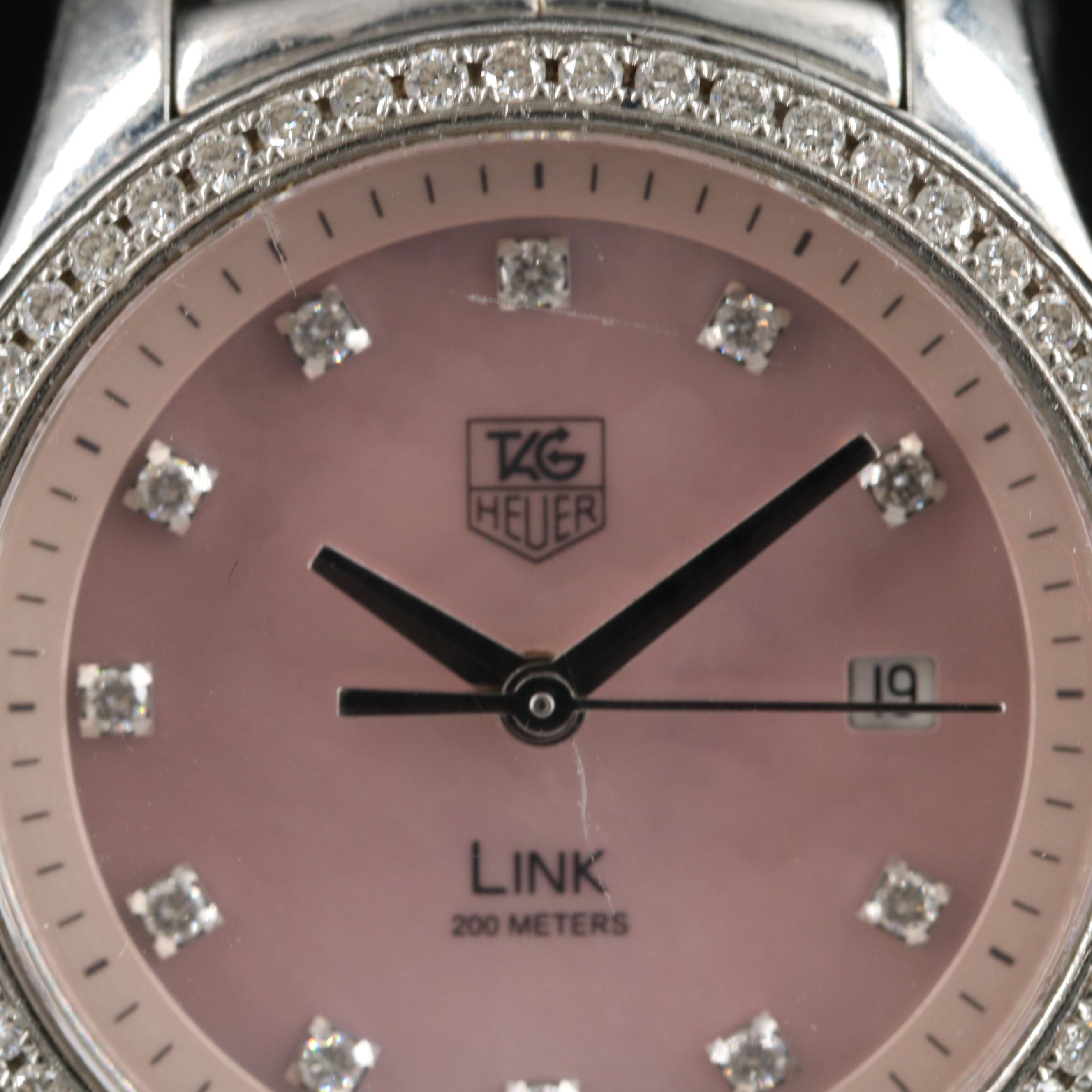 TAG Heuer Link Diamond Quartz Watch