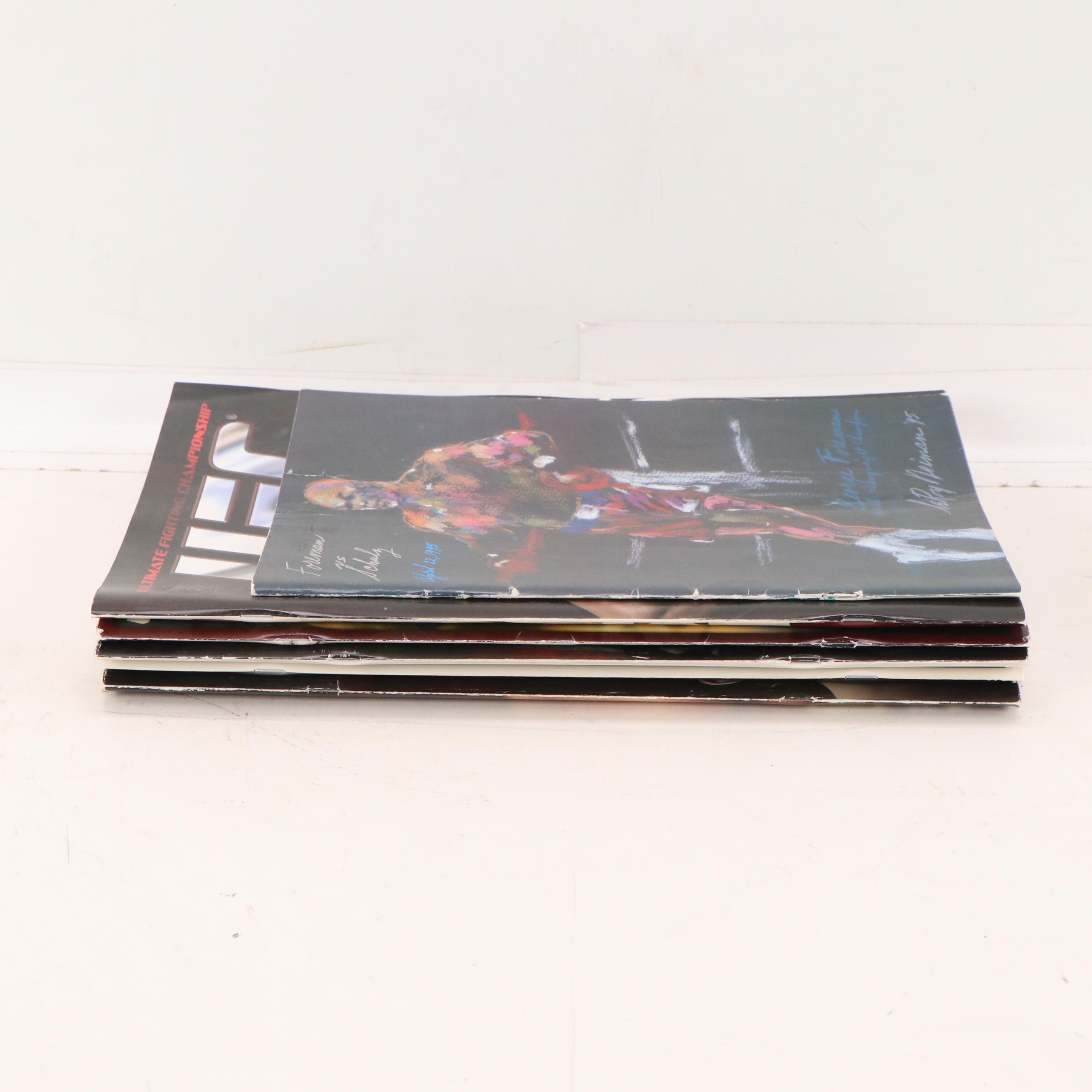 Ultimate Fighting Championship Programs with Leonard vs. Hearns II Poster