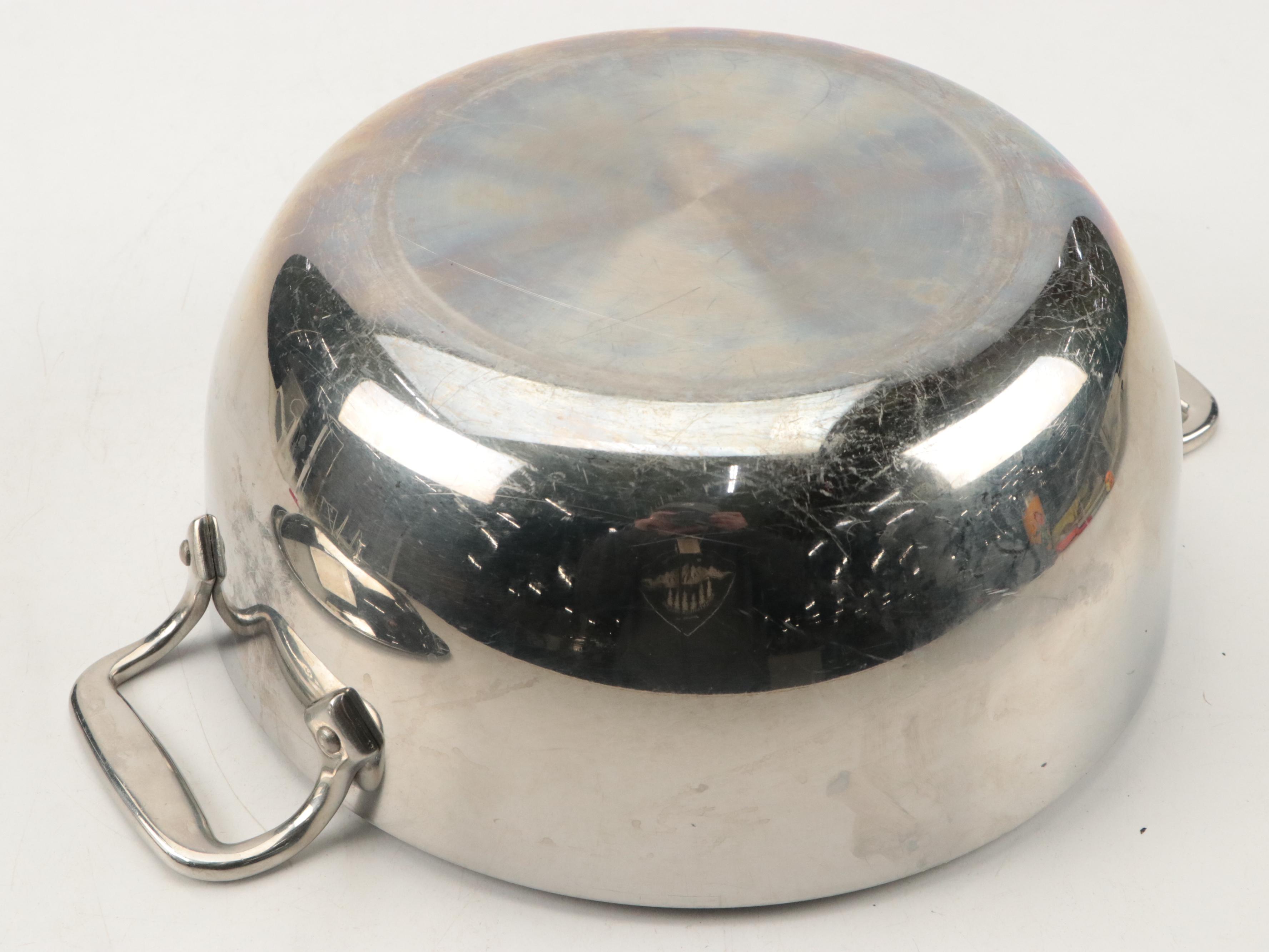 All-Clad Stainless Steel Dutch Oven with Stainless Steel Oval Pots