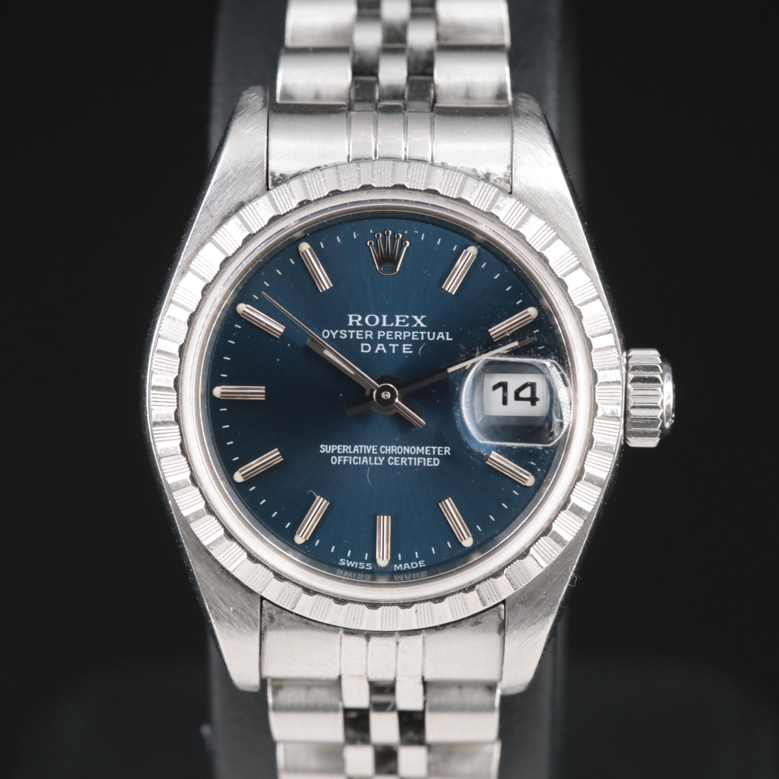 2000 Rolex Oyster Perpetual Date Watch