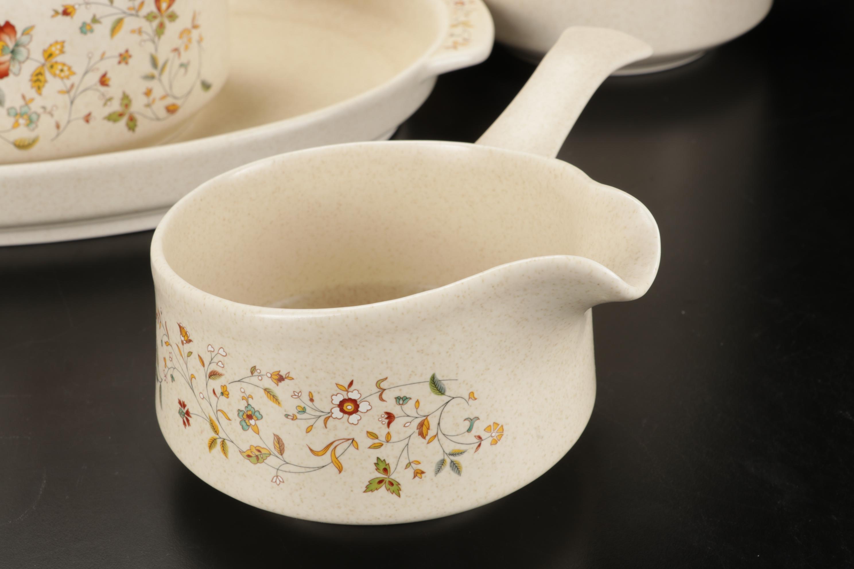 Lenox Temper-Ware "Merriment" Stoneware Dinnerware, Service for 12