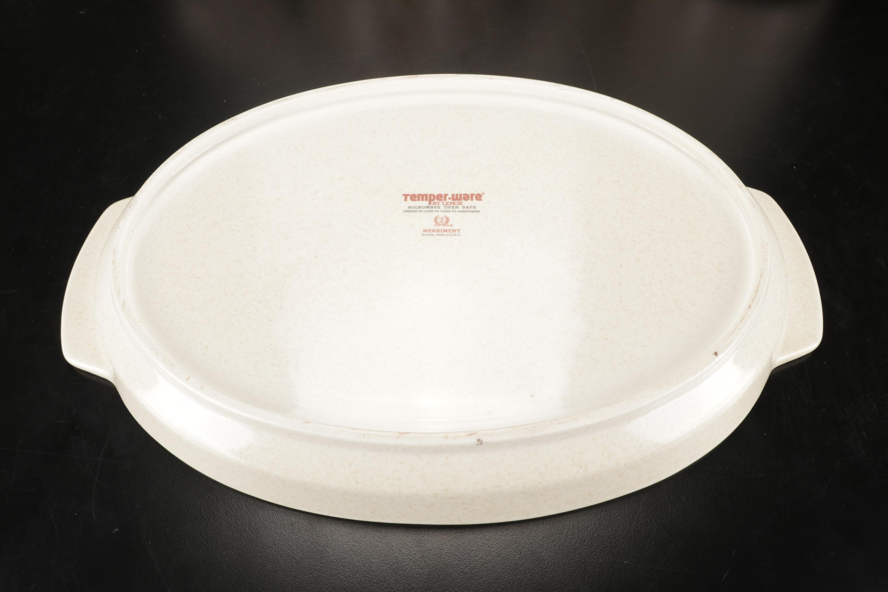 Lenox Temper-Ware "Merriment" Stoneware Dinnerware, Service for 12