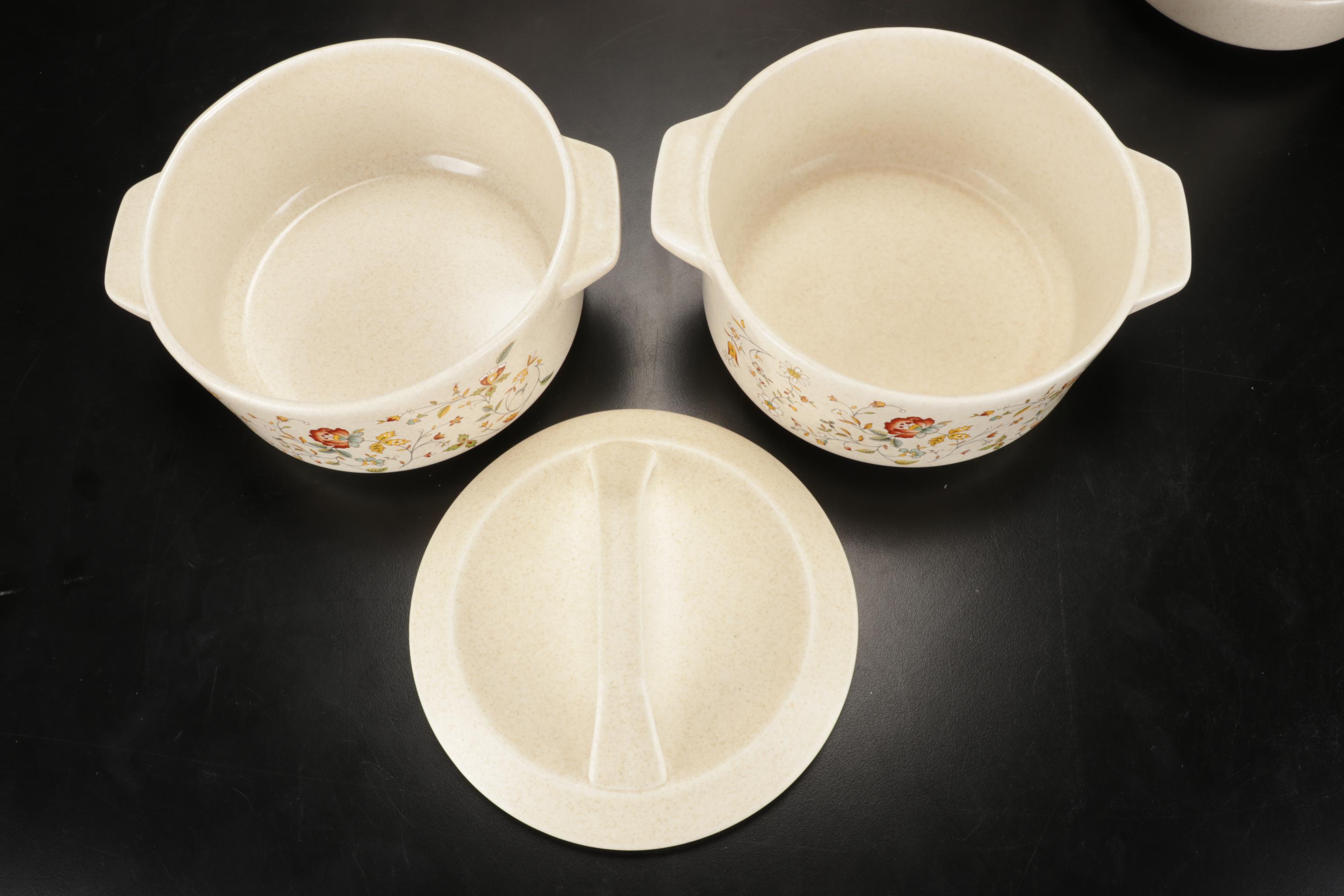 Lenox Temper-Ware "Merriment" Stoneware Dinnerware, Service for 12