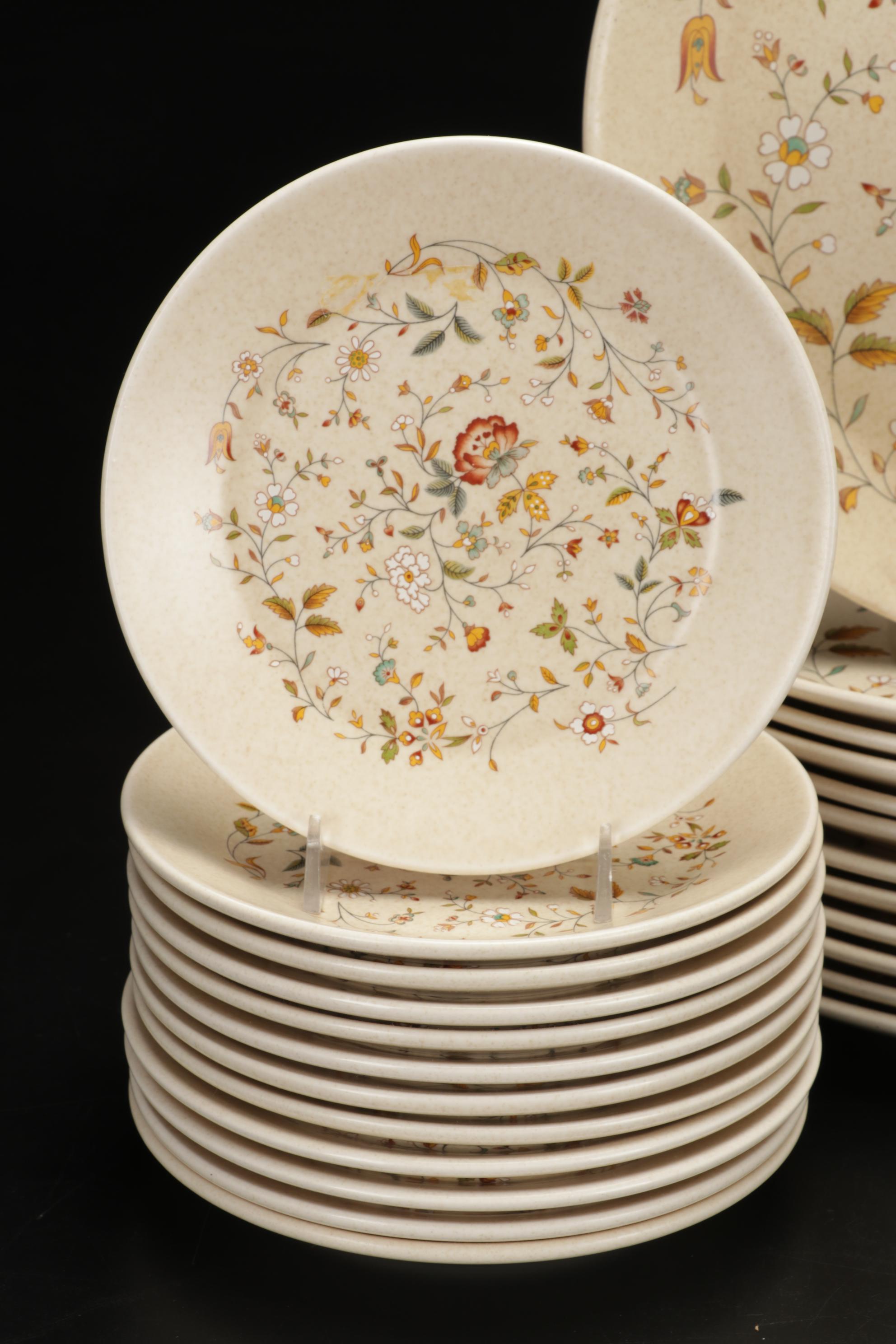 Lenox Temper-Ware "Merriment" Stoneware Dinnerware, Service for 12