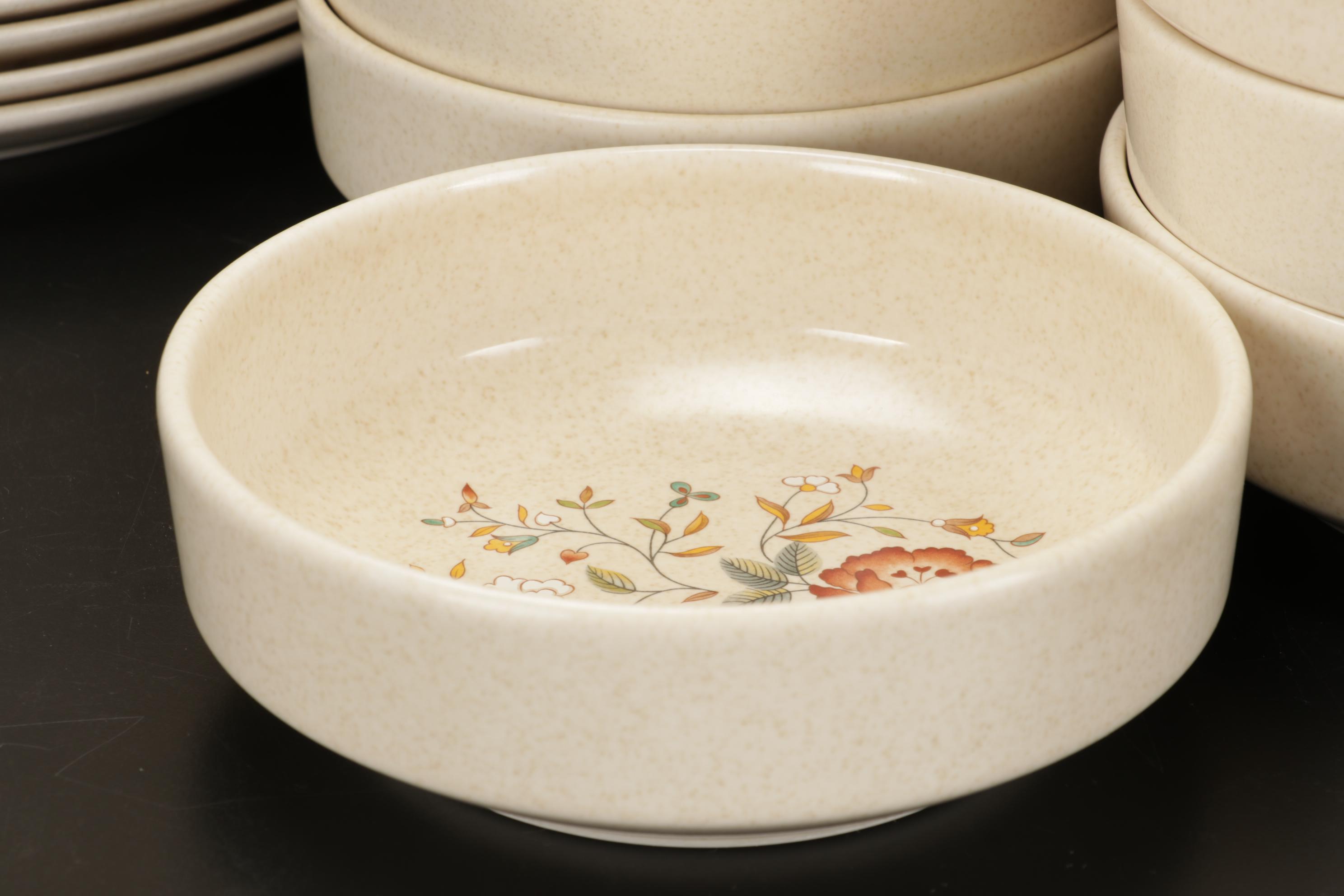 Lenox Temper-Ware "Merriment" Stoneware Dinnerware, Service for 12