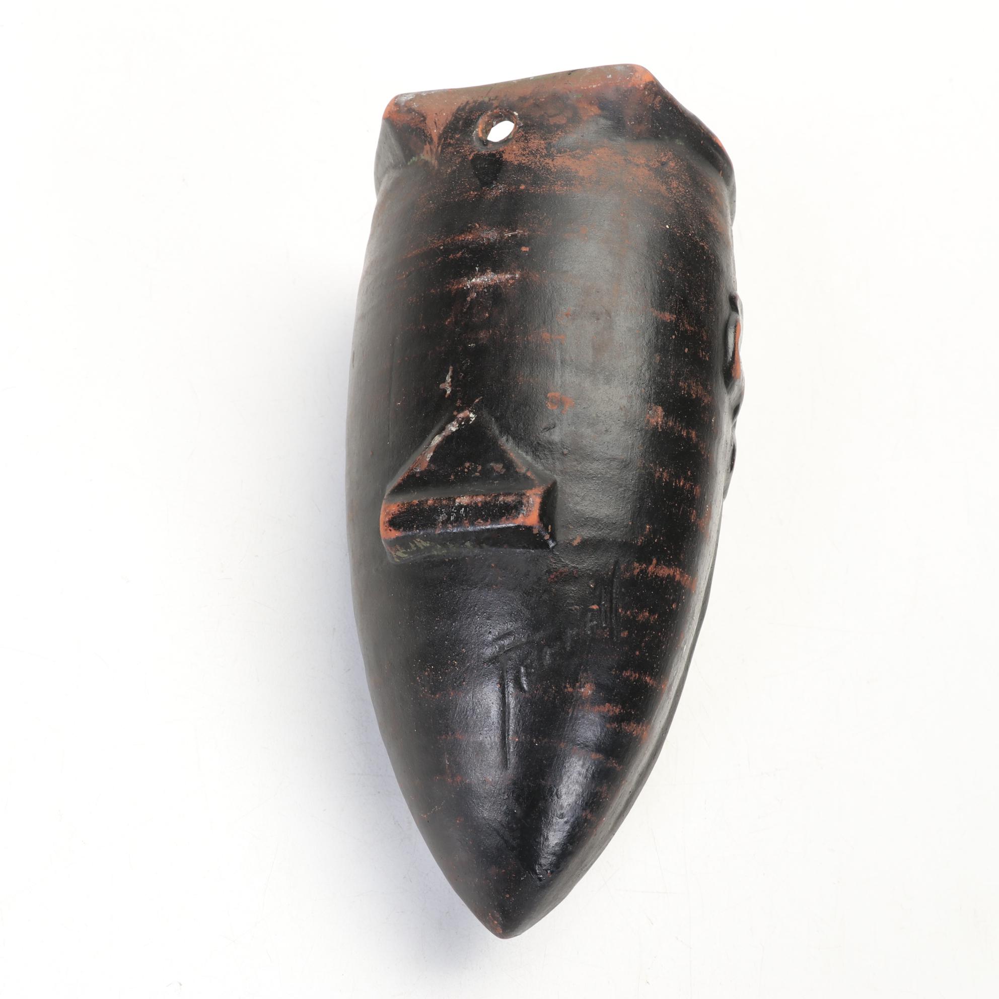 Frank Ferrell Signed Arts & Crafts Wall Vase For Peters & Reed, Ohio 1912-21