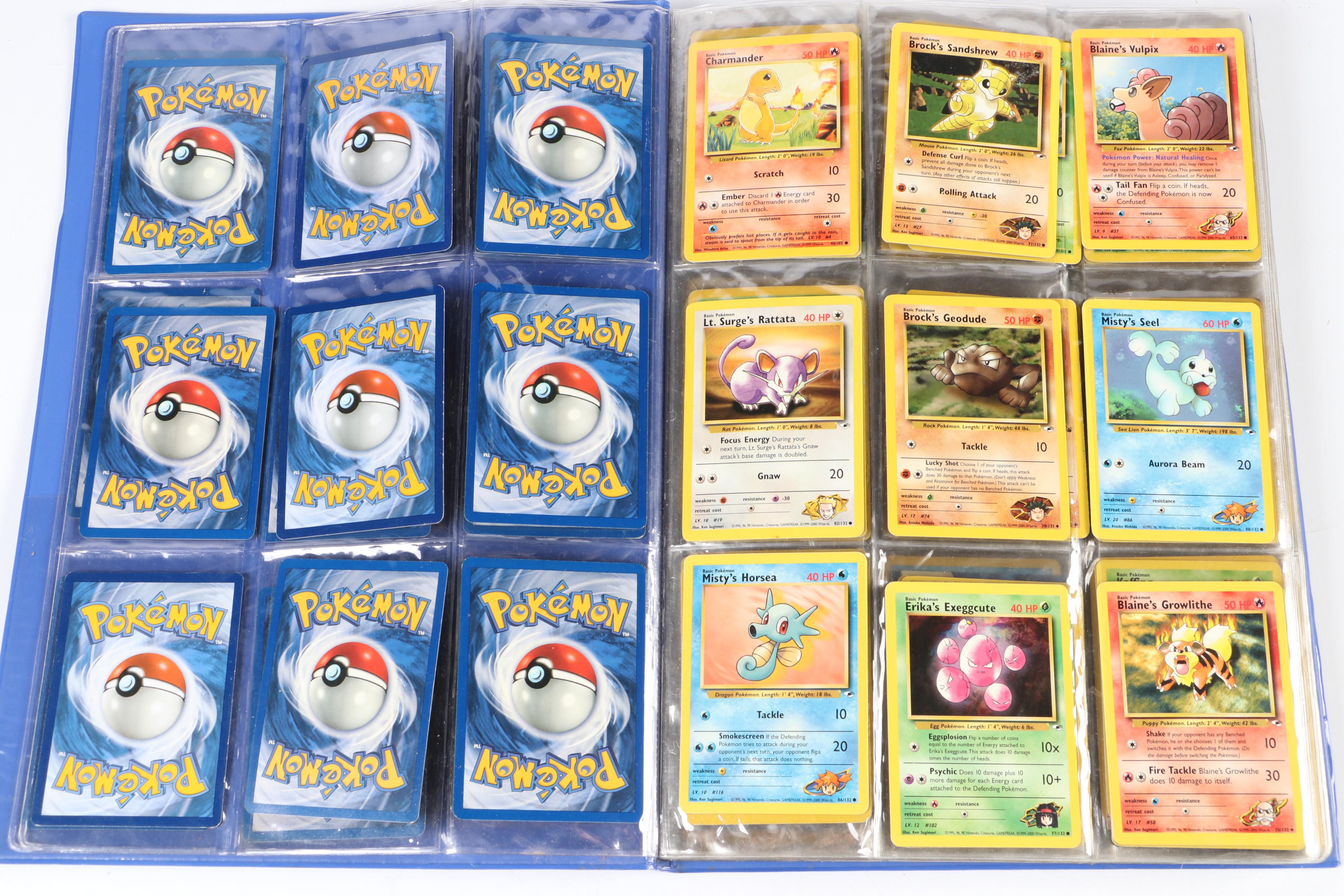Pokémon Card Collection in Themed Binder