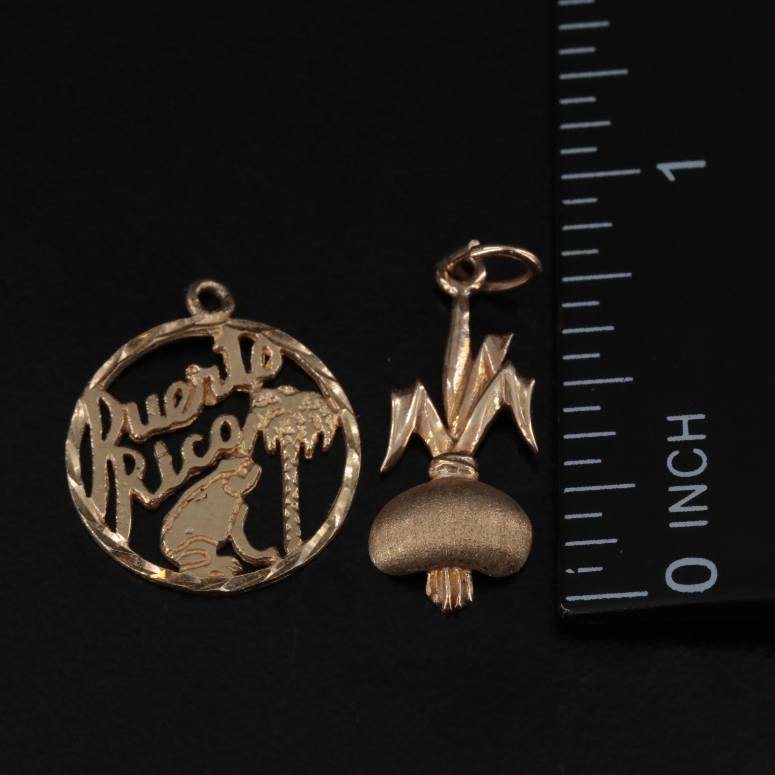 14K and Sterling Featured in Charm Bracelets