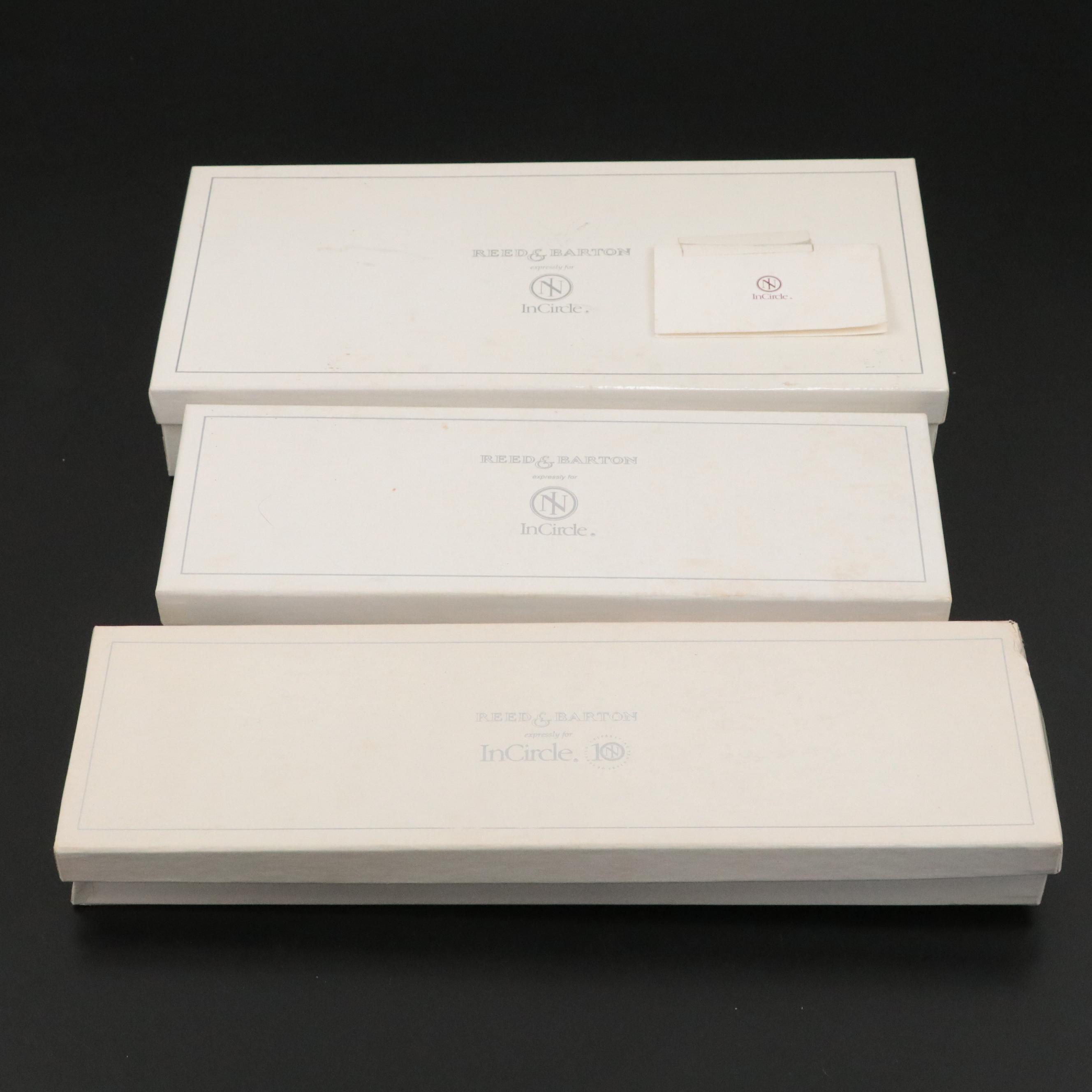 Reed & Barton "Love Disarmed" Sterling Silver Serving Utensils