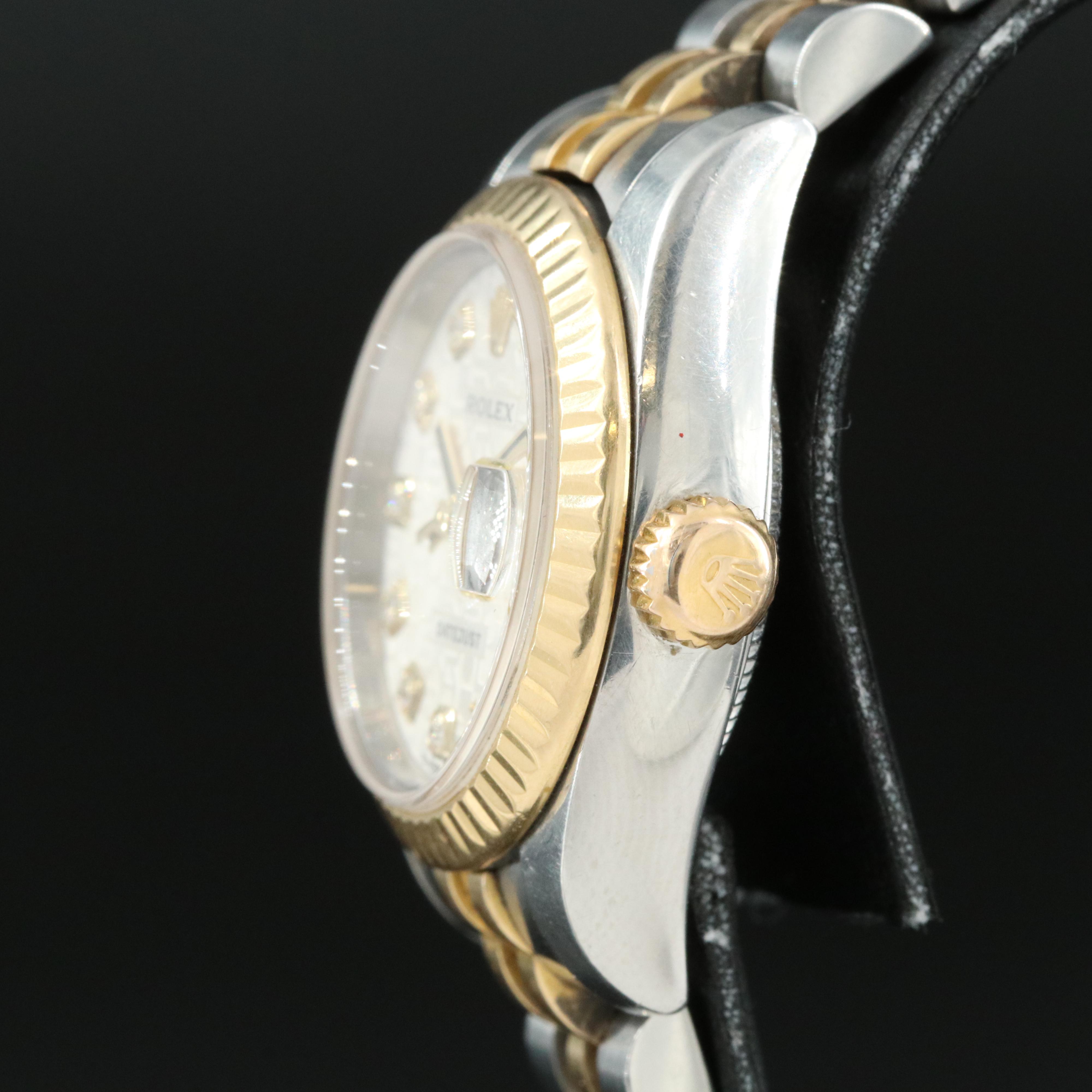 2005 Rolex Datejust with Jubilee Factory Diamond Dial