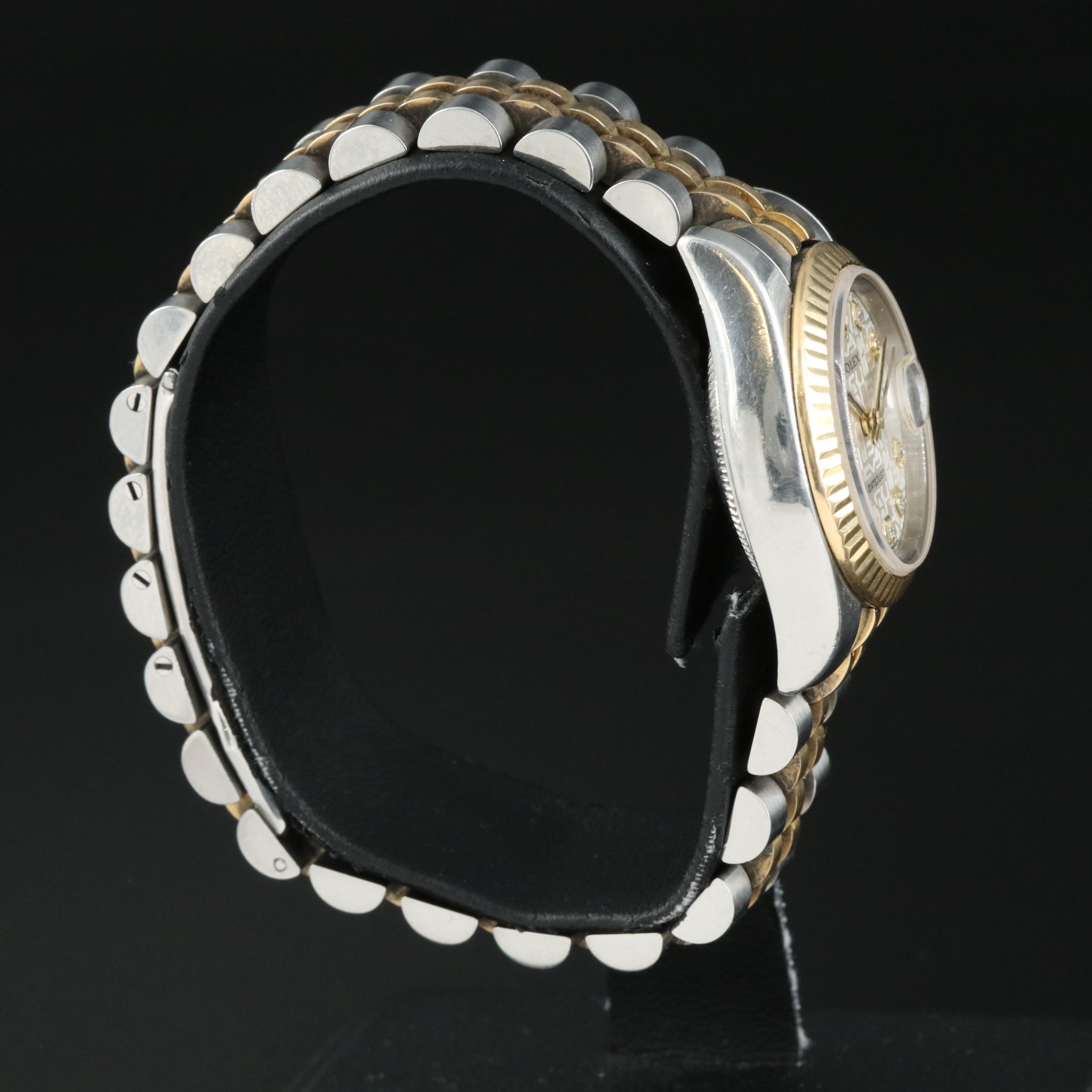 2005 Rolex Datejust with Jubilee Factory Diamond Dial