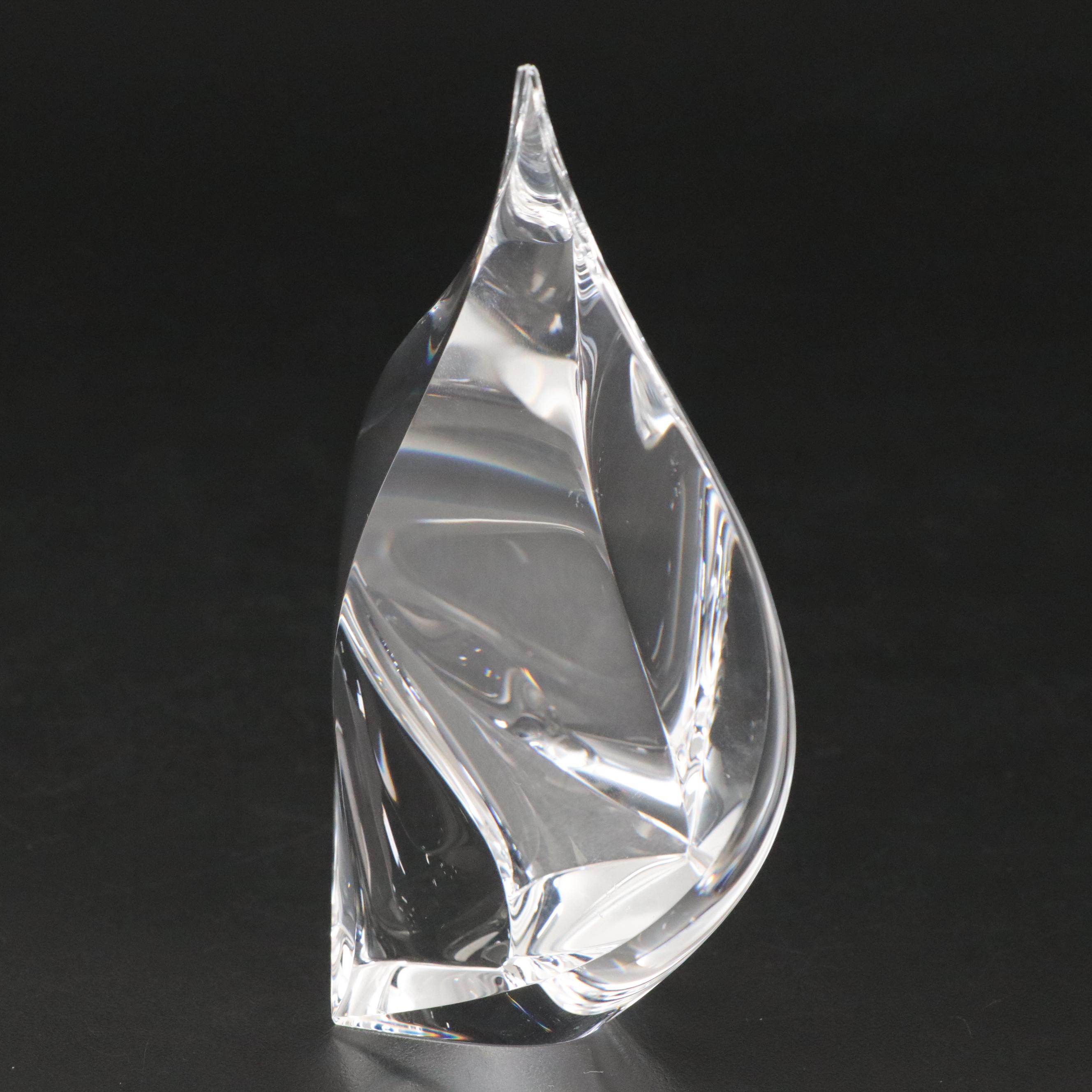 Christopher Ries Optical Crystal Sculpture "Afterglow"