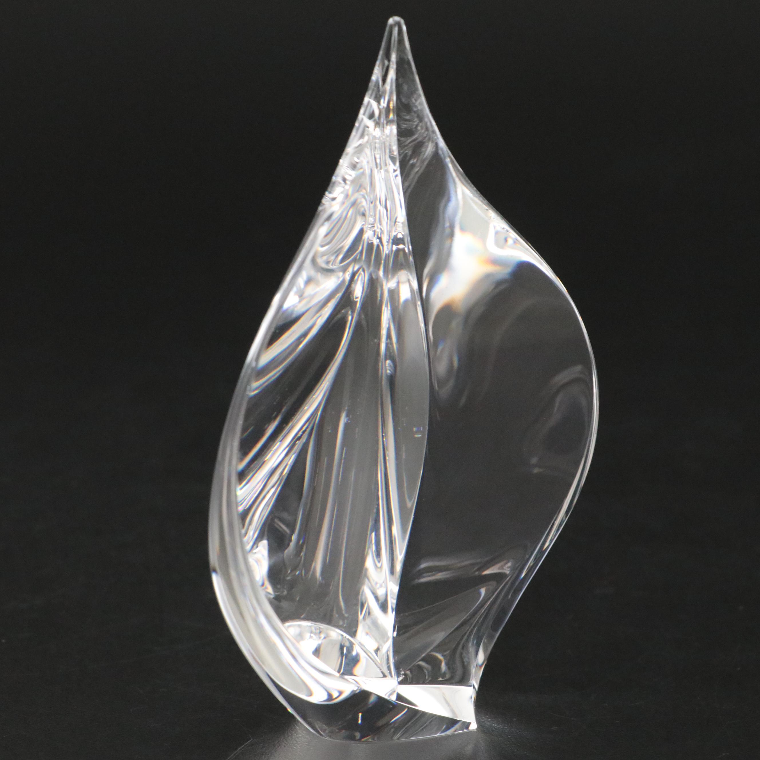 Christopher Ries Optical Crystal Sculpture "Afterglow"