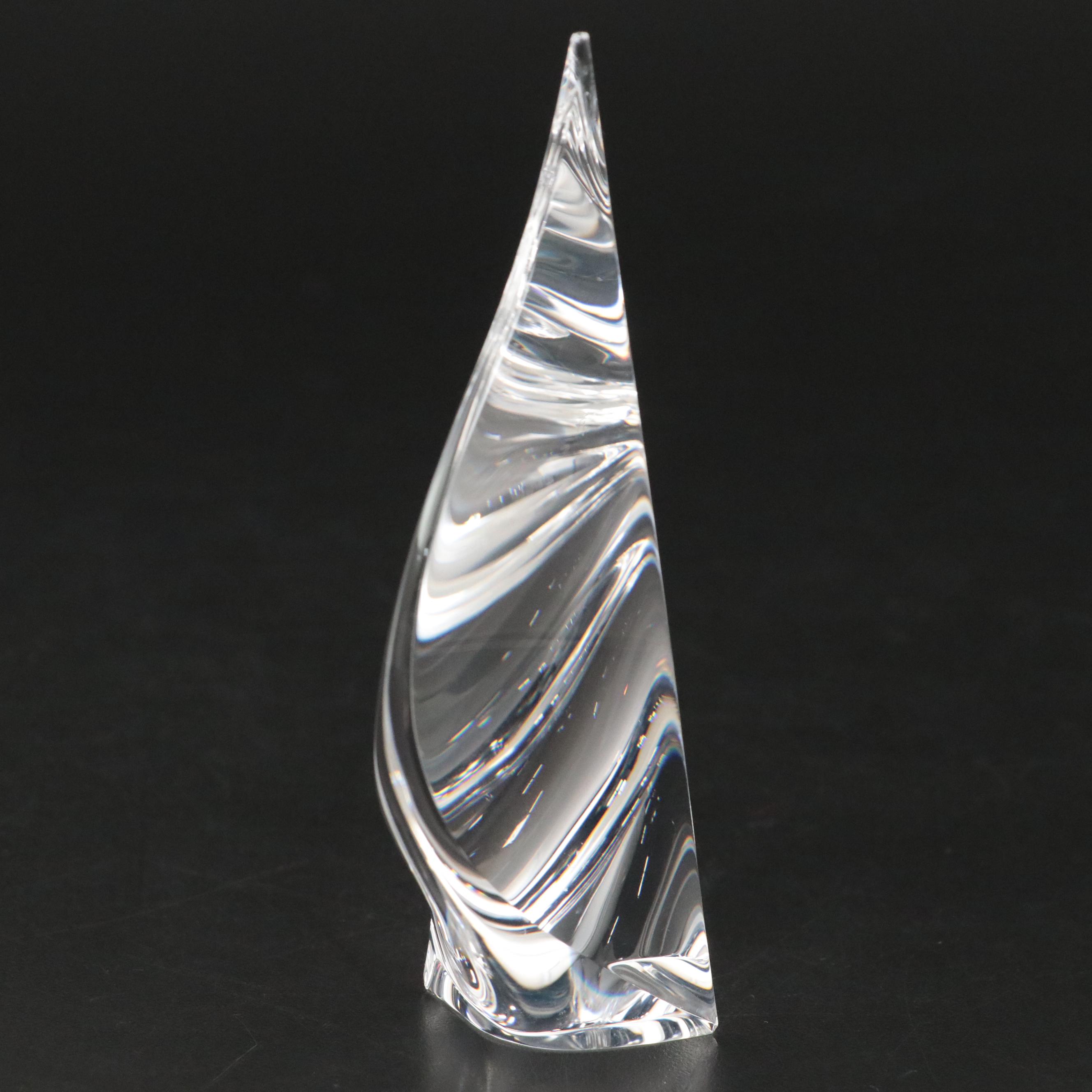 Christopher Ries Optical Crystal Sculpture "Afterglow"