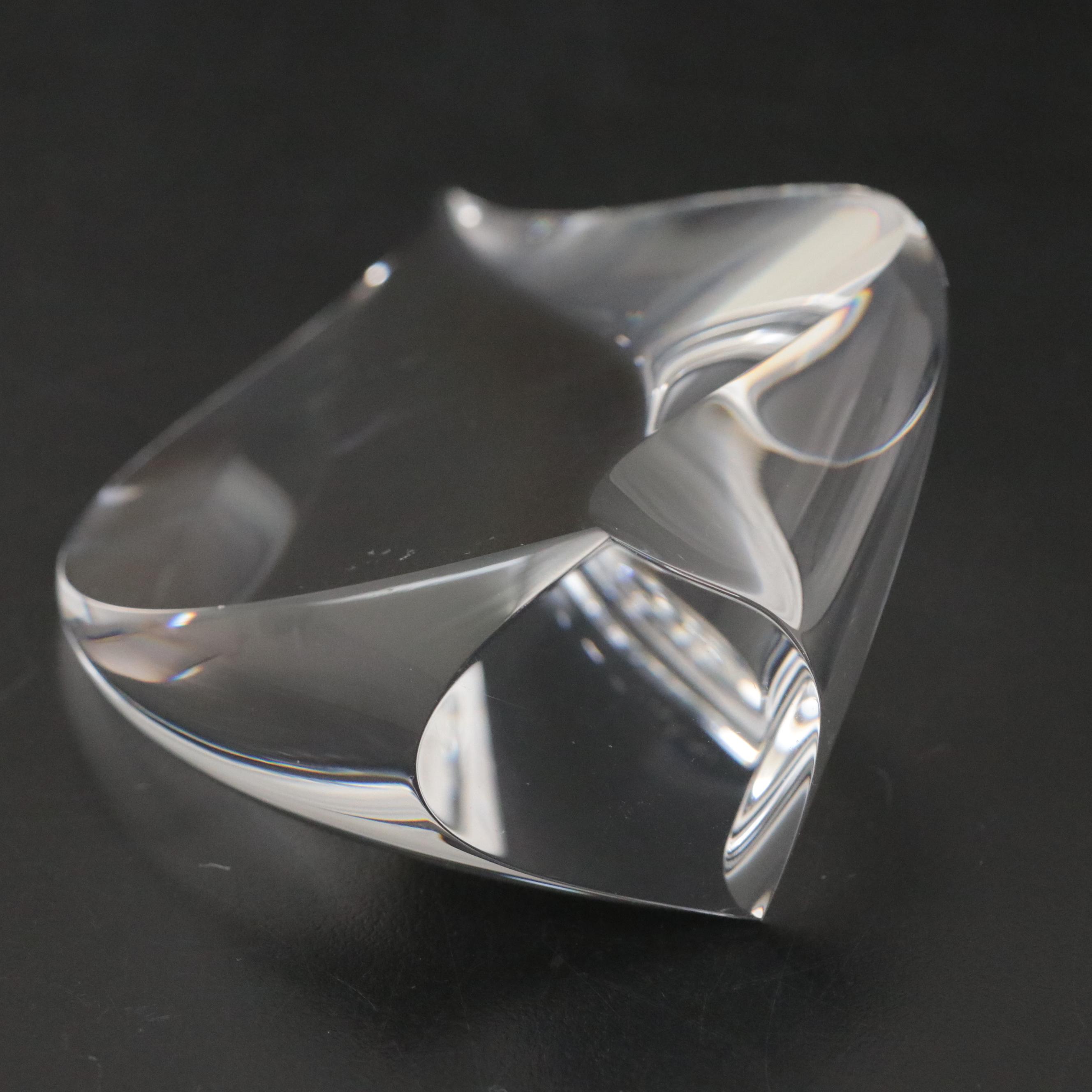 Christopher Ries Optical Crystal Sculpture "Afterglow"