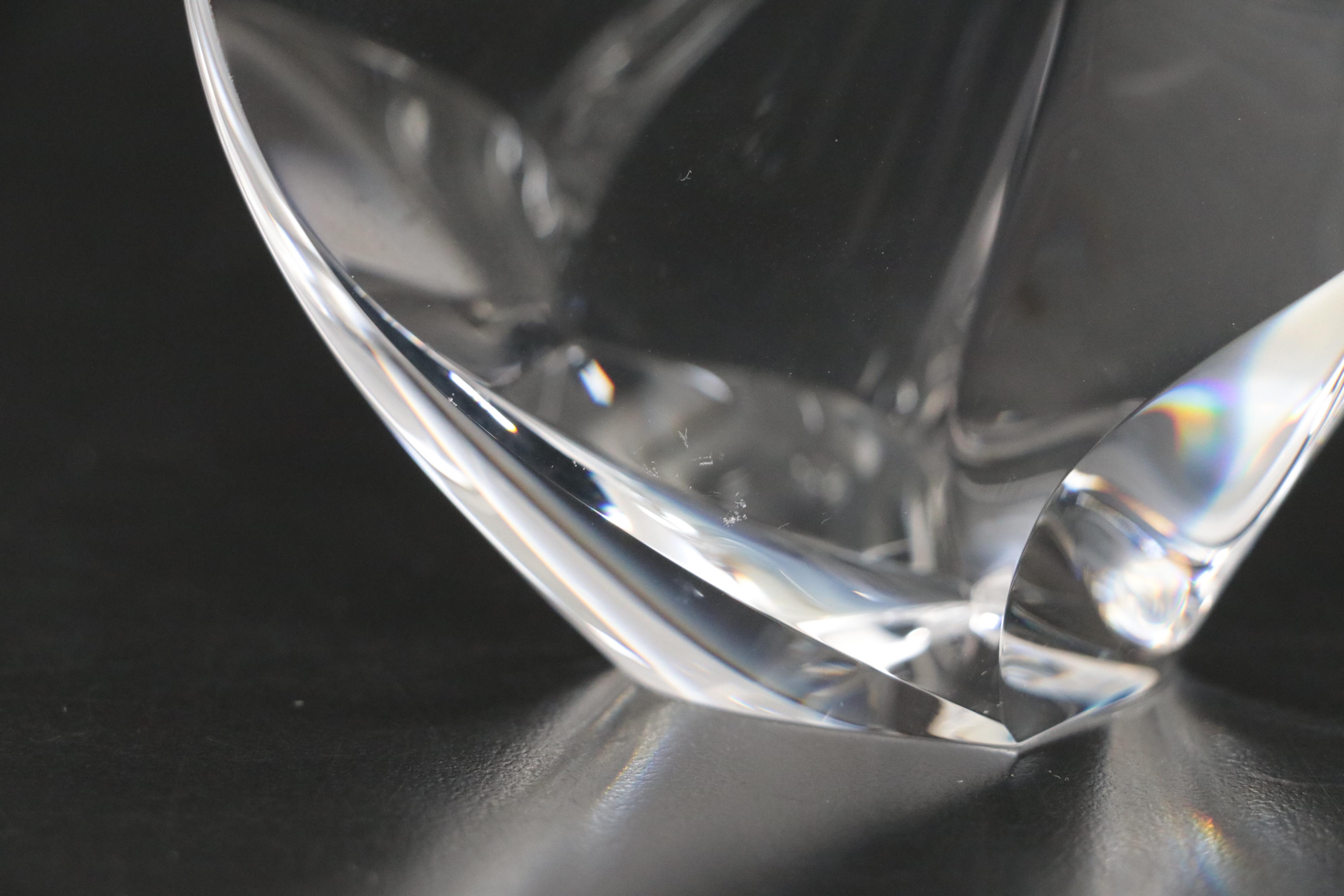 Christopher Ries Optical Crystal Sculpture "Afterglow"