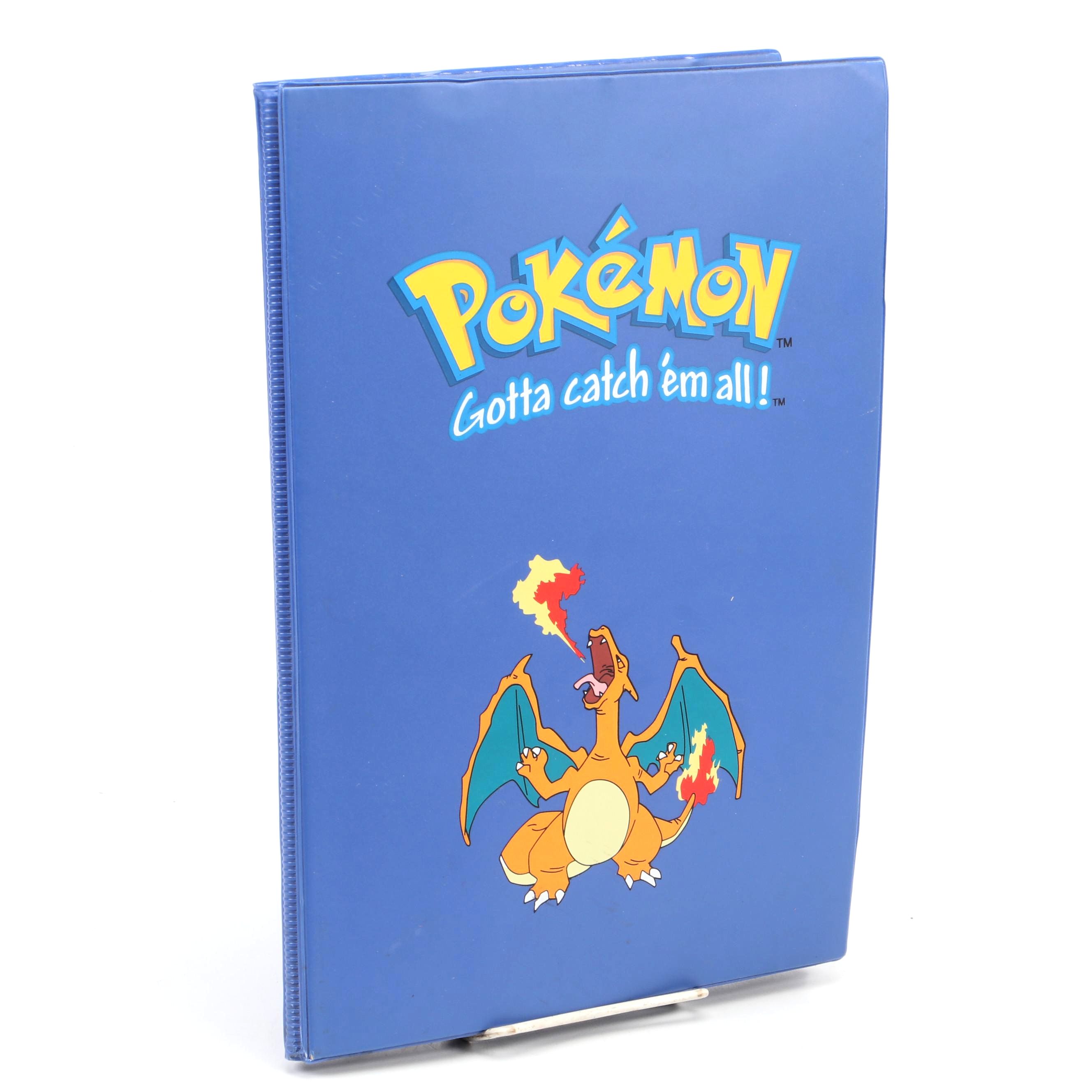 Pokémon Card Collection in Themed Binder