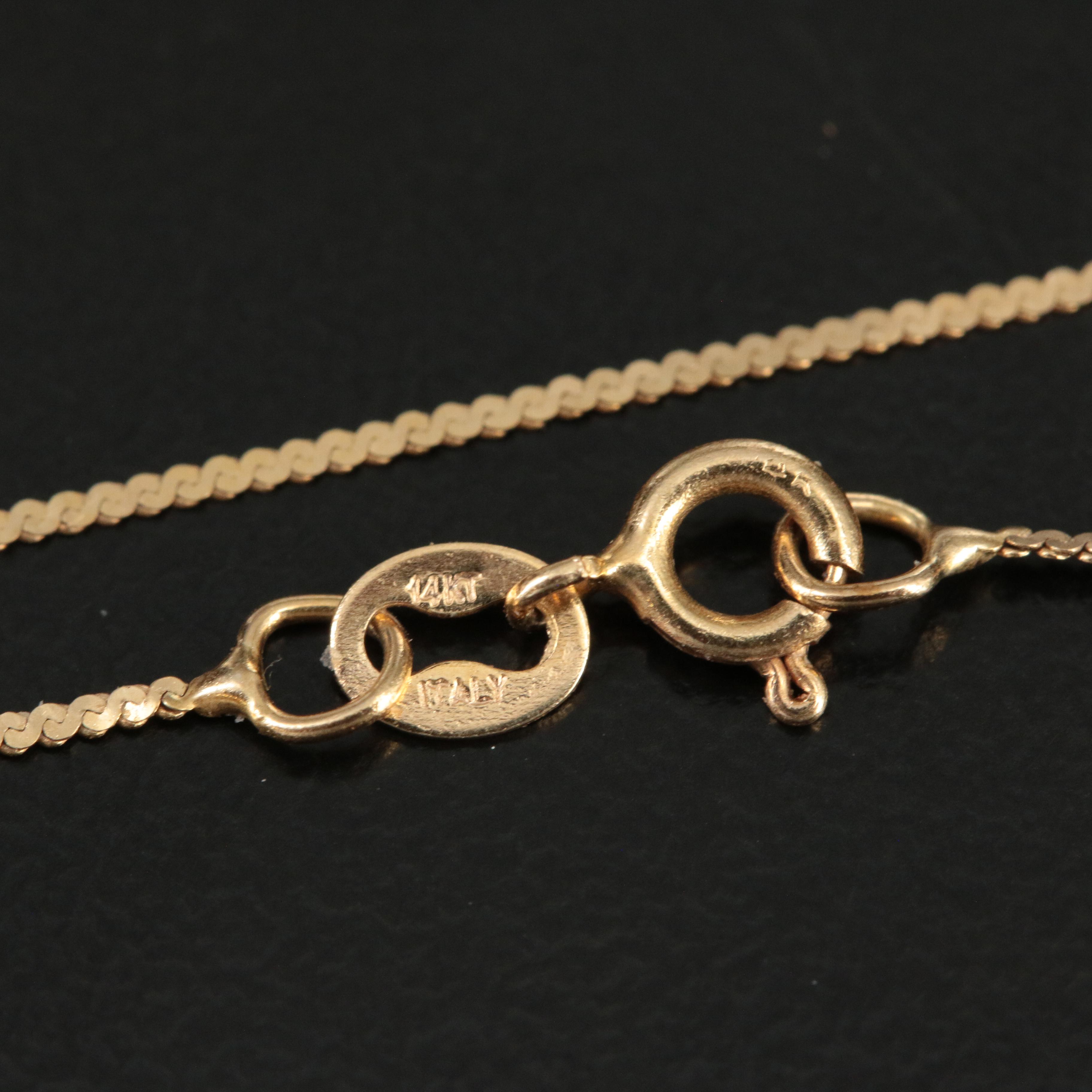 Wedgwood 10K Jasperware Stick Pin and 14K and 10K Bracelet Including Diamond