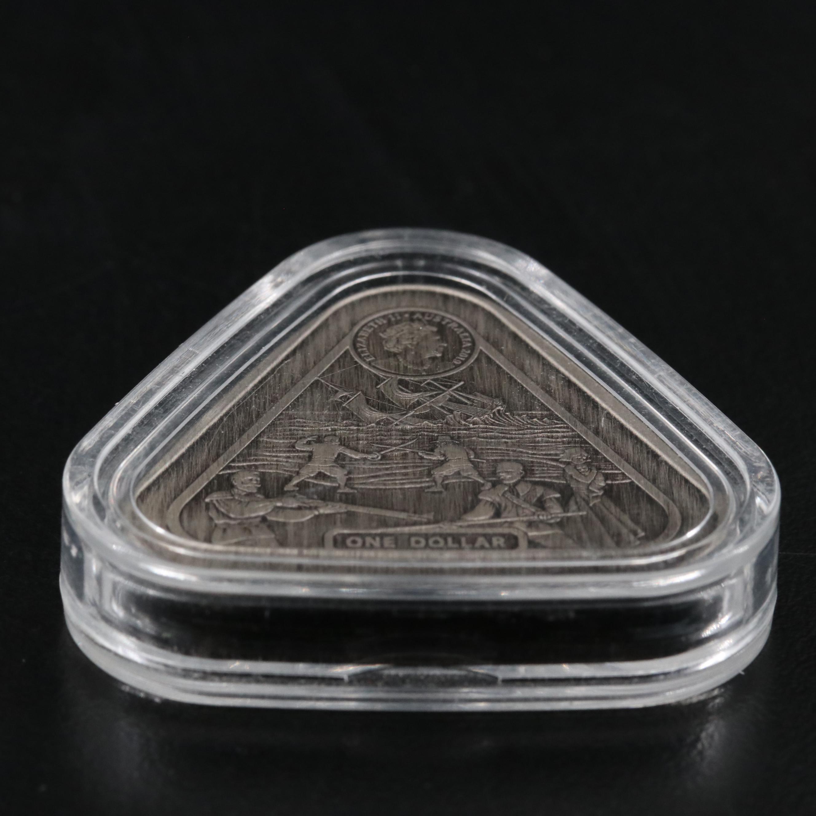 2019 Australia $1 Triangular Fine Silver Coin