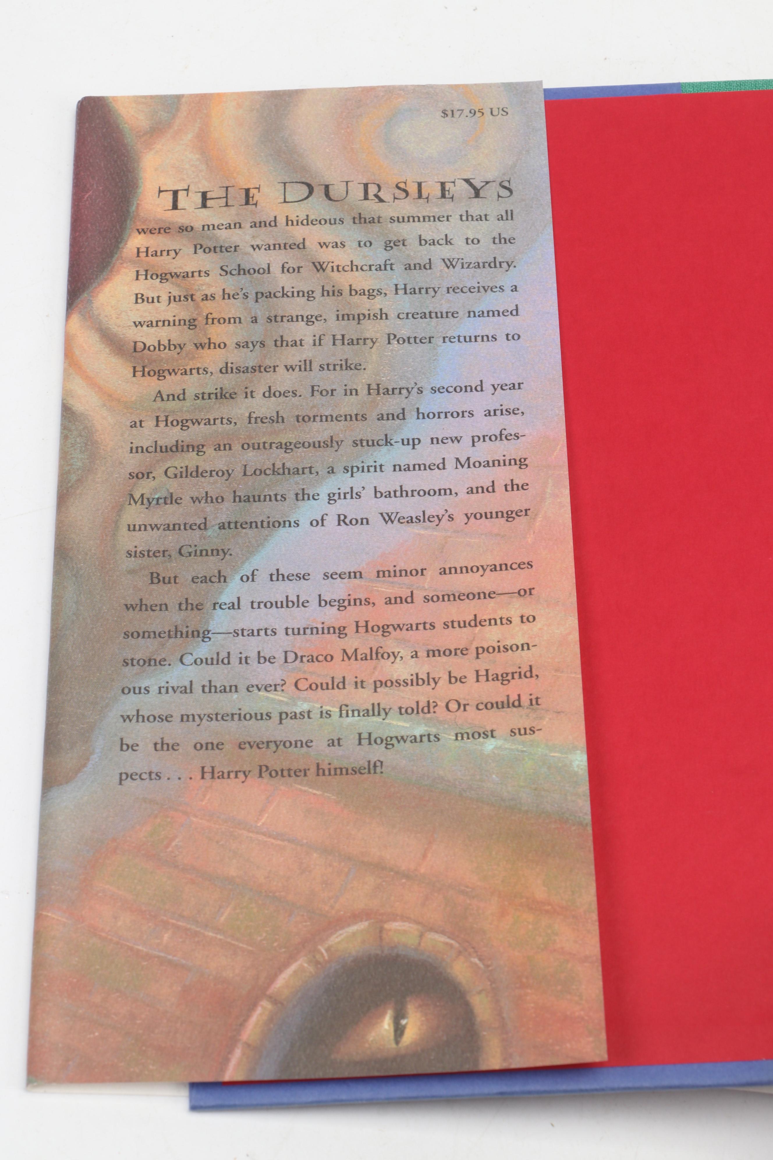 First American Edition "Harry Potter" Partial Series by J. K. Rowling