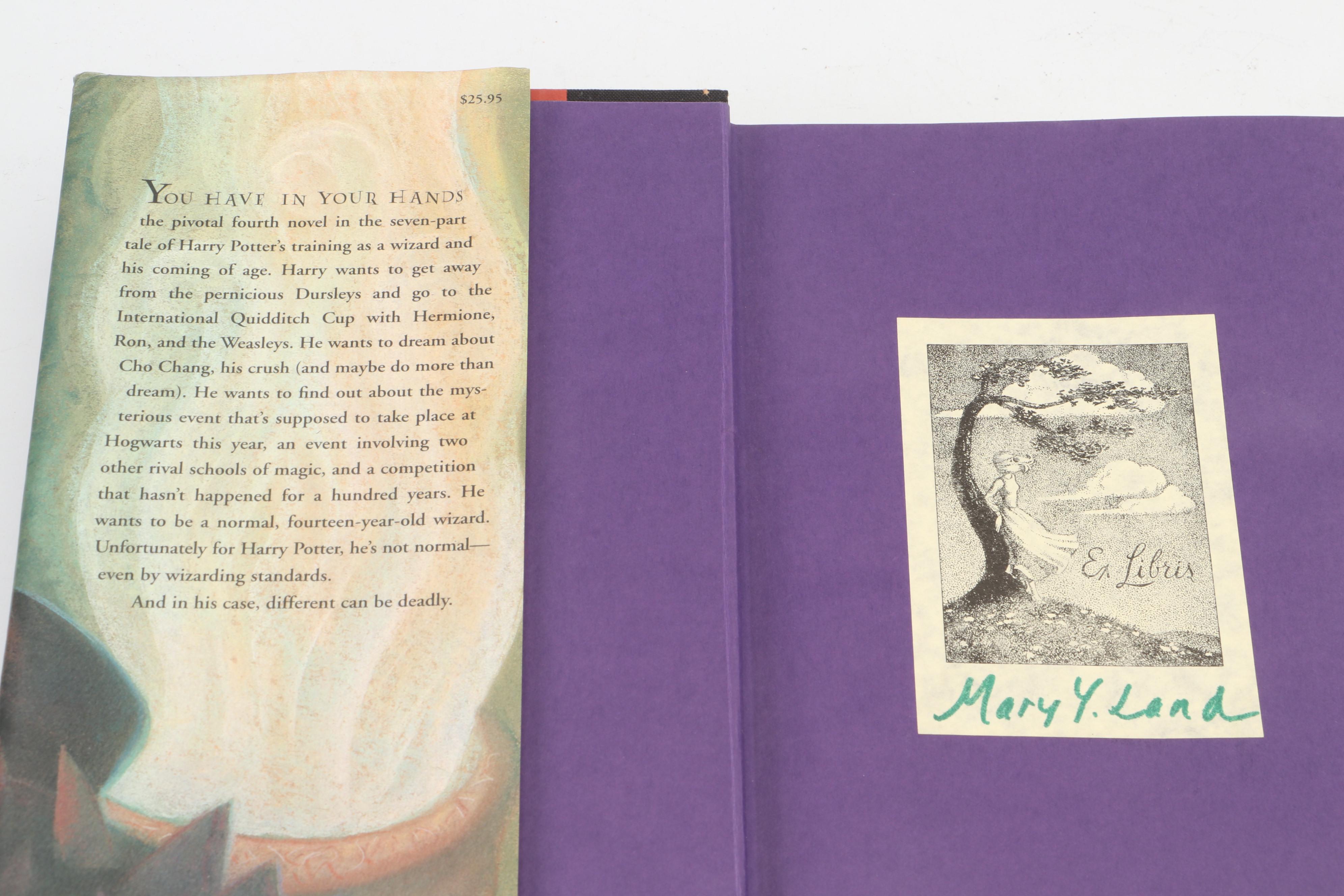 First American Edition "Harry Potter" Partial Series by J. K. Rowling