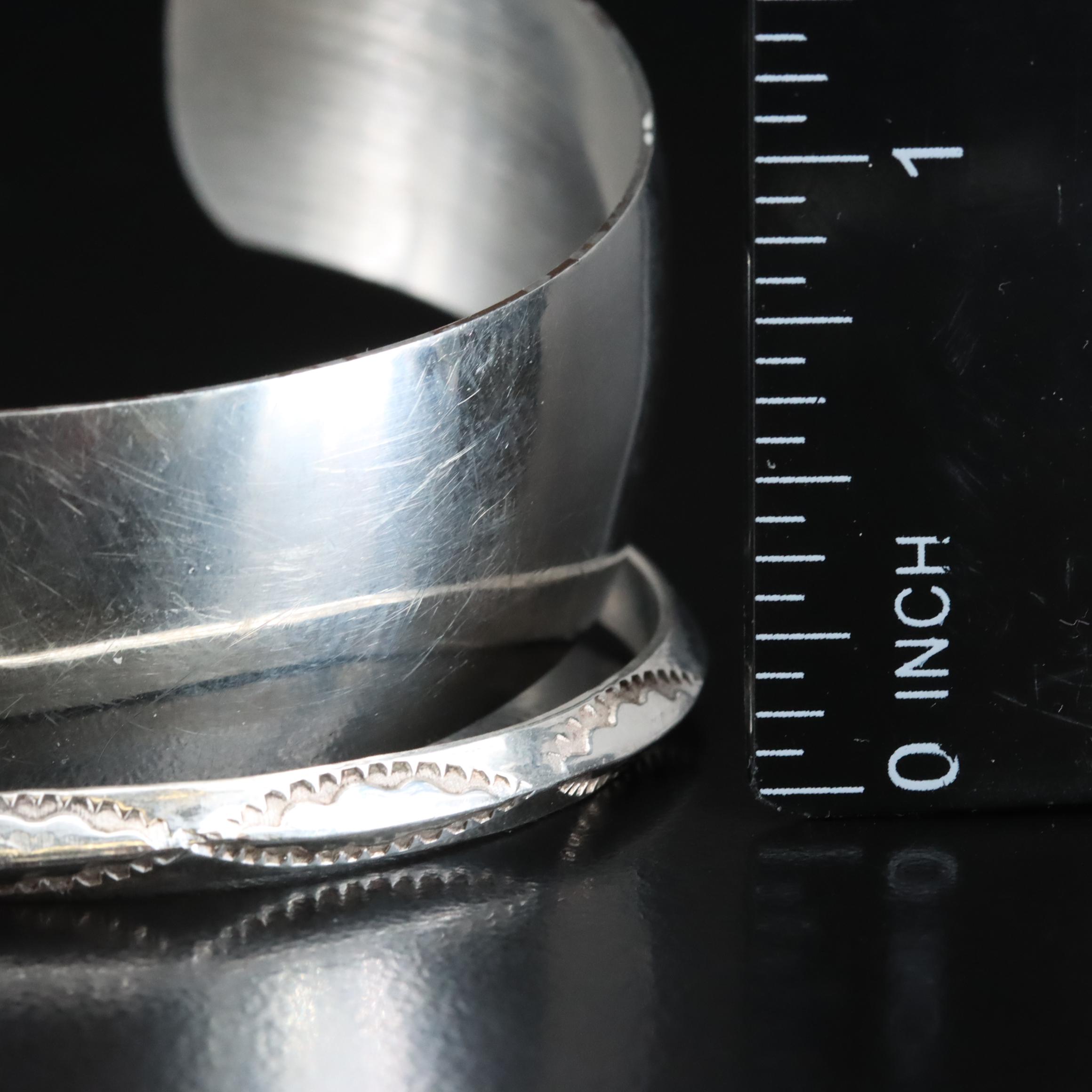 Sterling Cuff Bracelets Including Danecraft