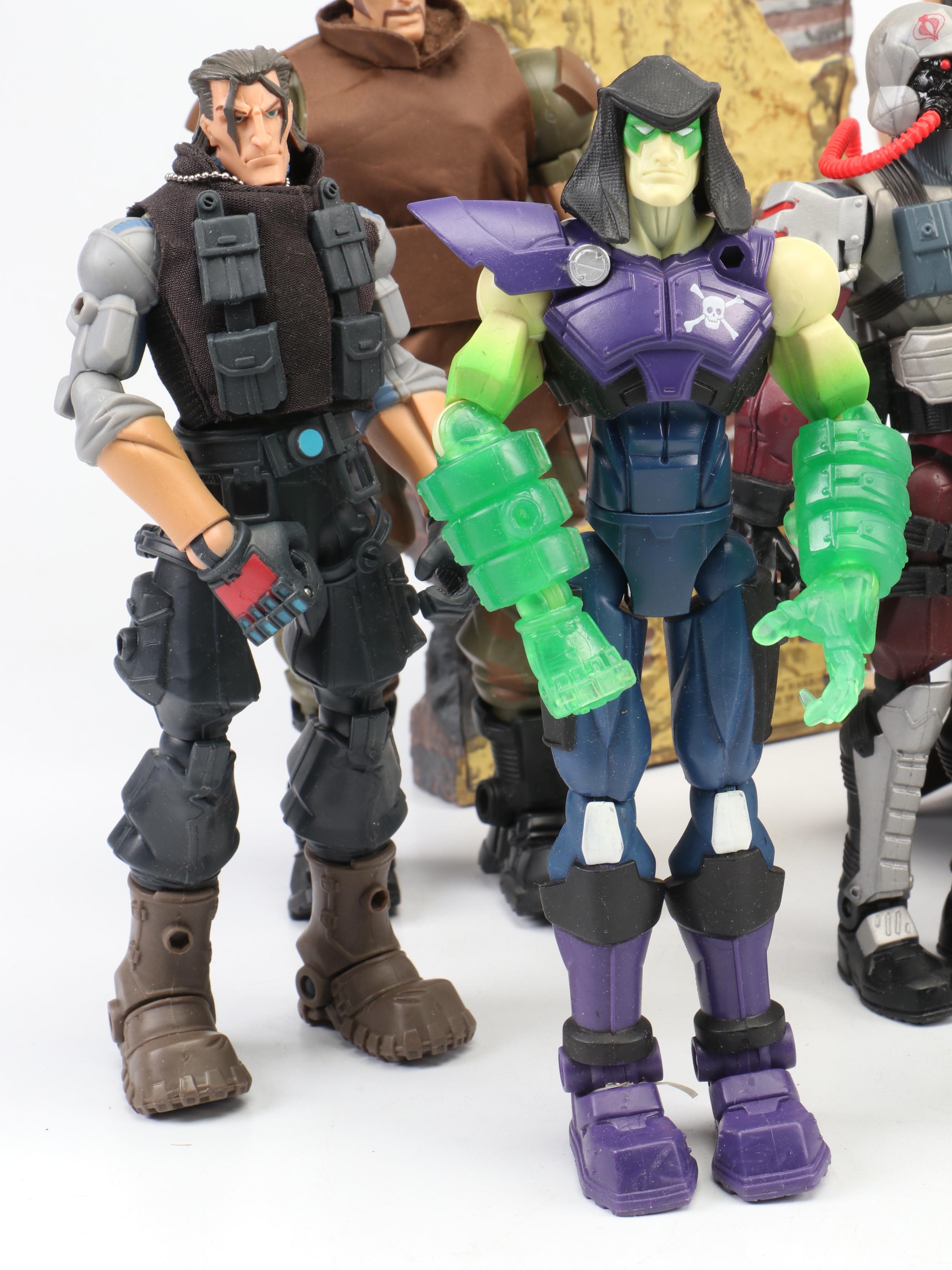 Hasbro "G.I. Joe Sigma 6"  with "Adventure Team" and Other Action Figures