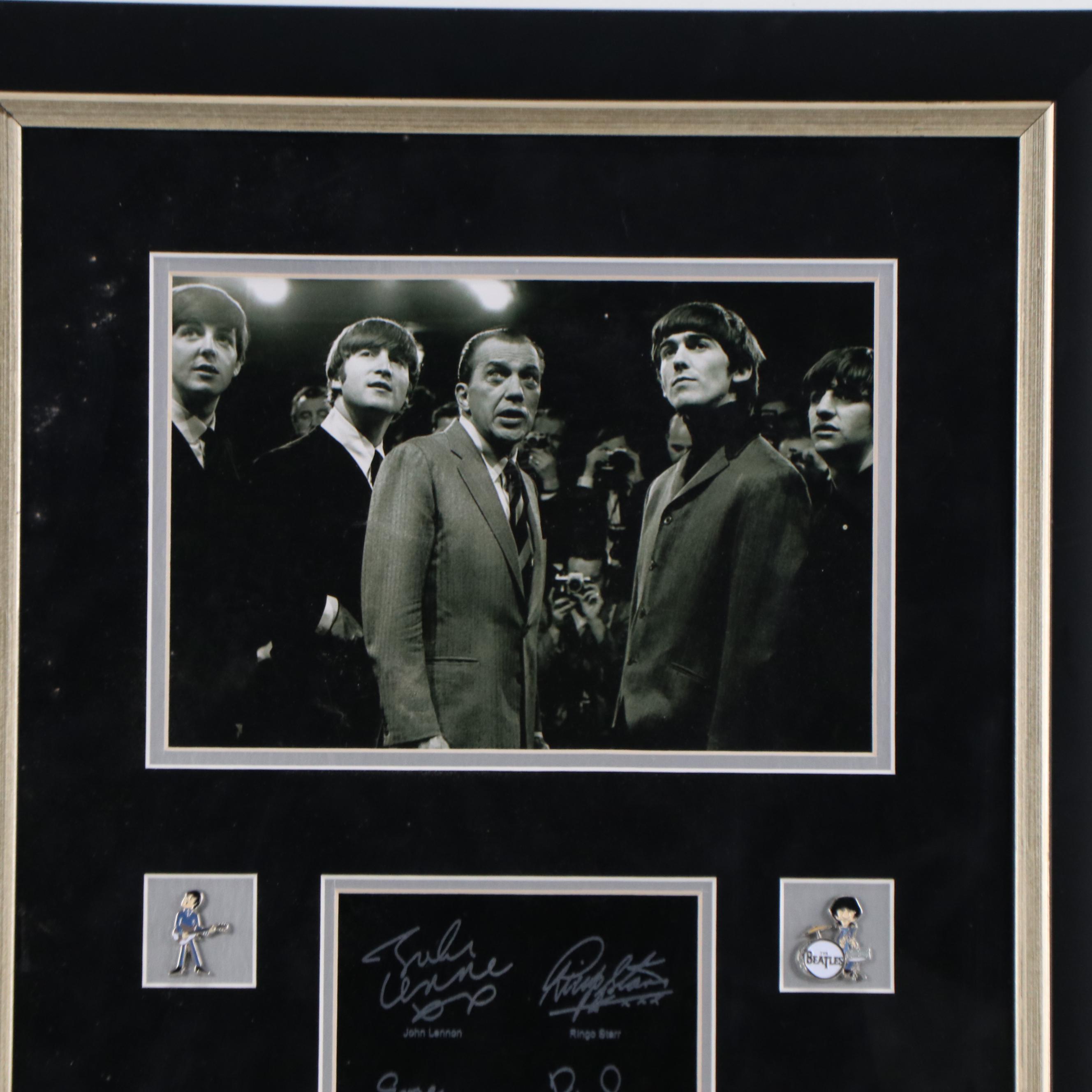 The Beatles Commemorative Plaque for Ed Sullivan Show Debut