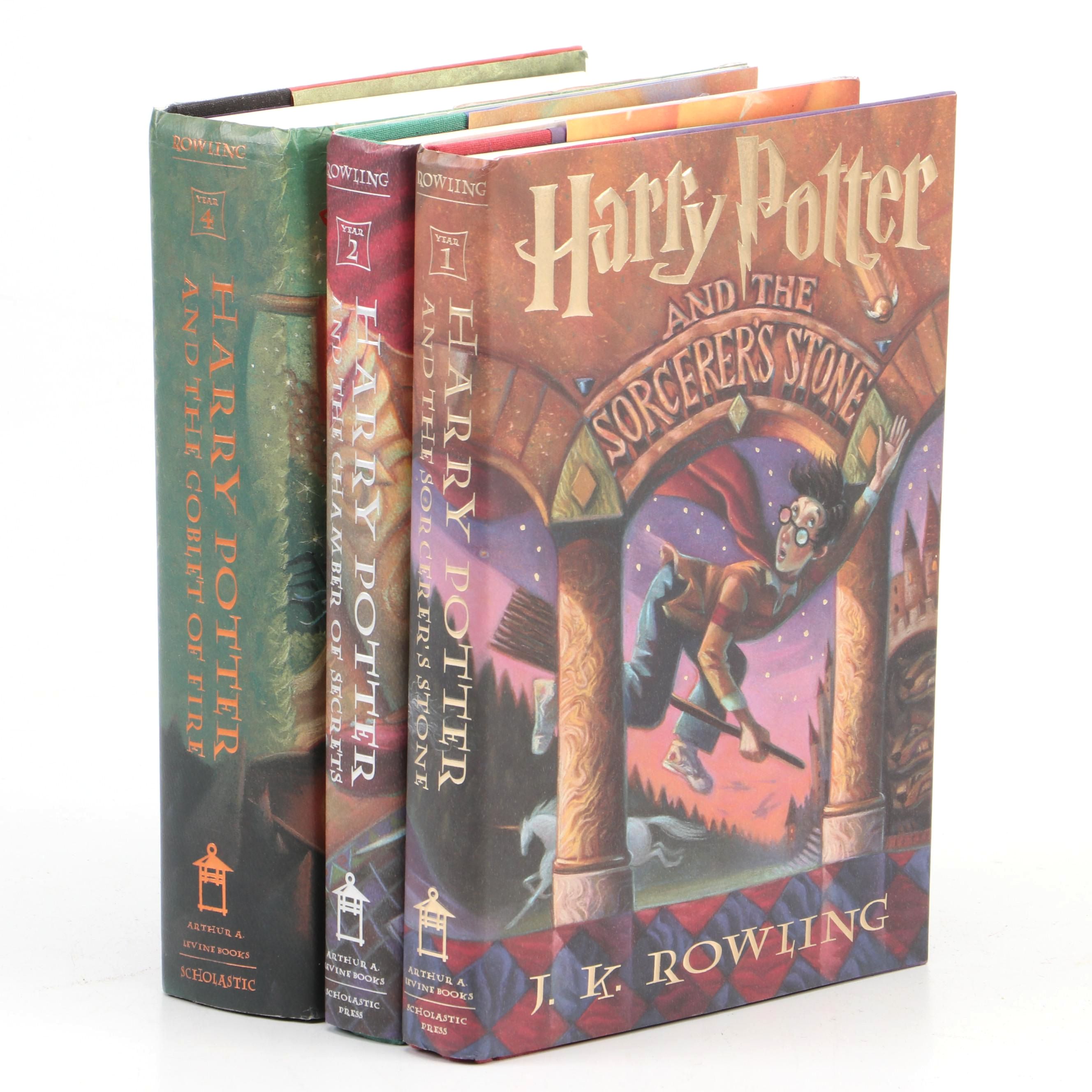 First American Edition "Harry Potter" Partial Series by J. K. Rowling
