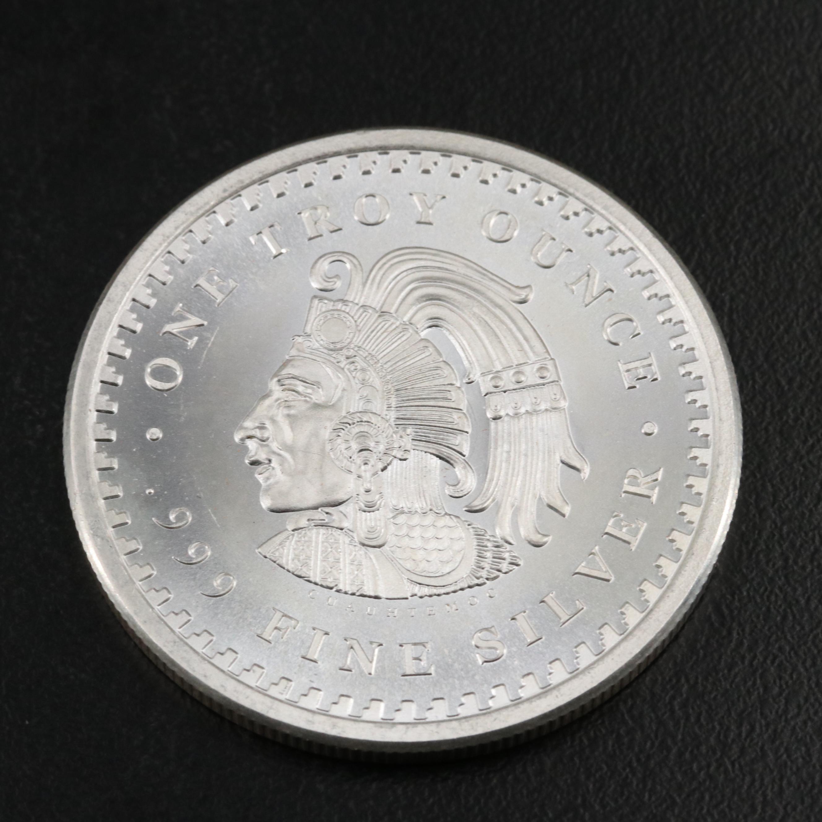 Three 1-Oz. Fine Silver Rounds