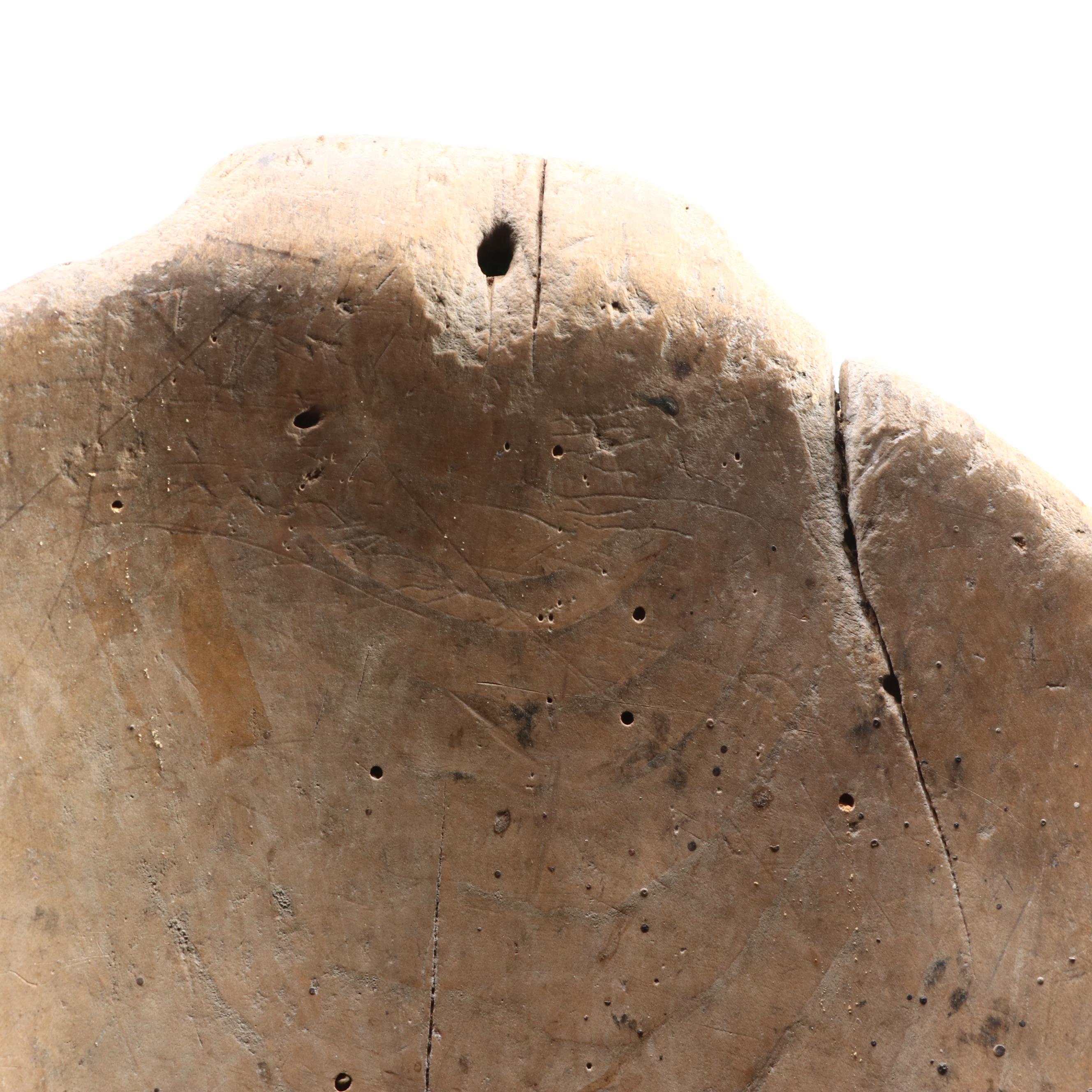 Primitive Wooden Dough Bowl