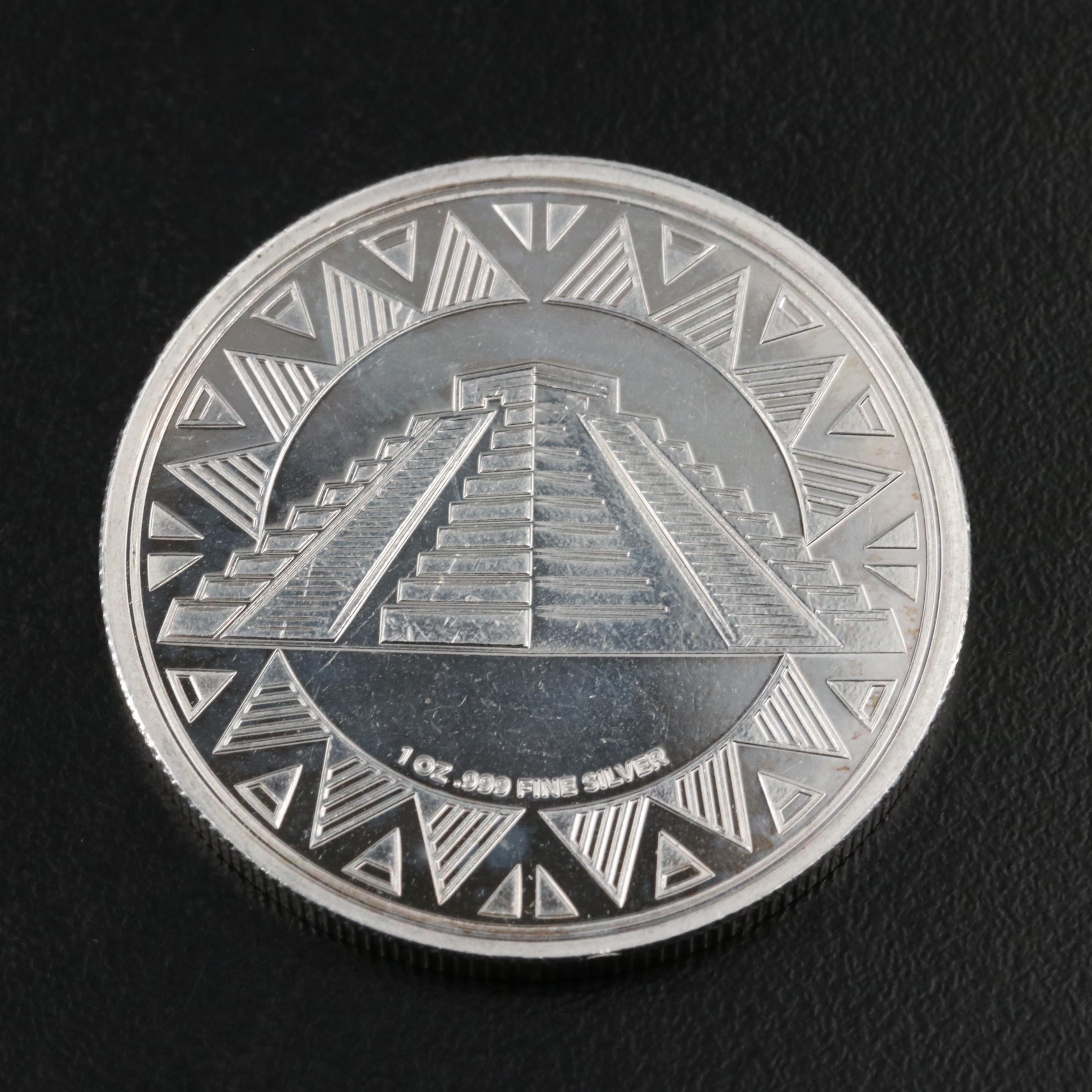 Three 1-Oz. Fine Silver Rounds