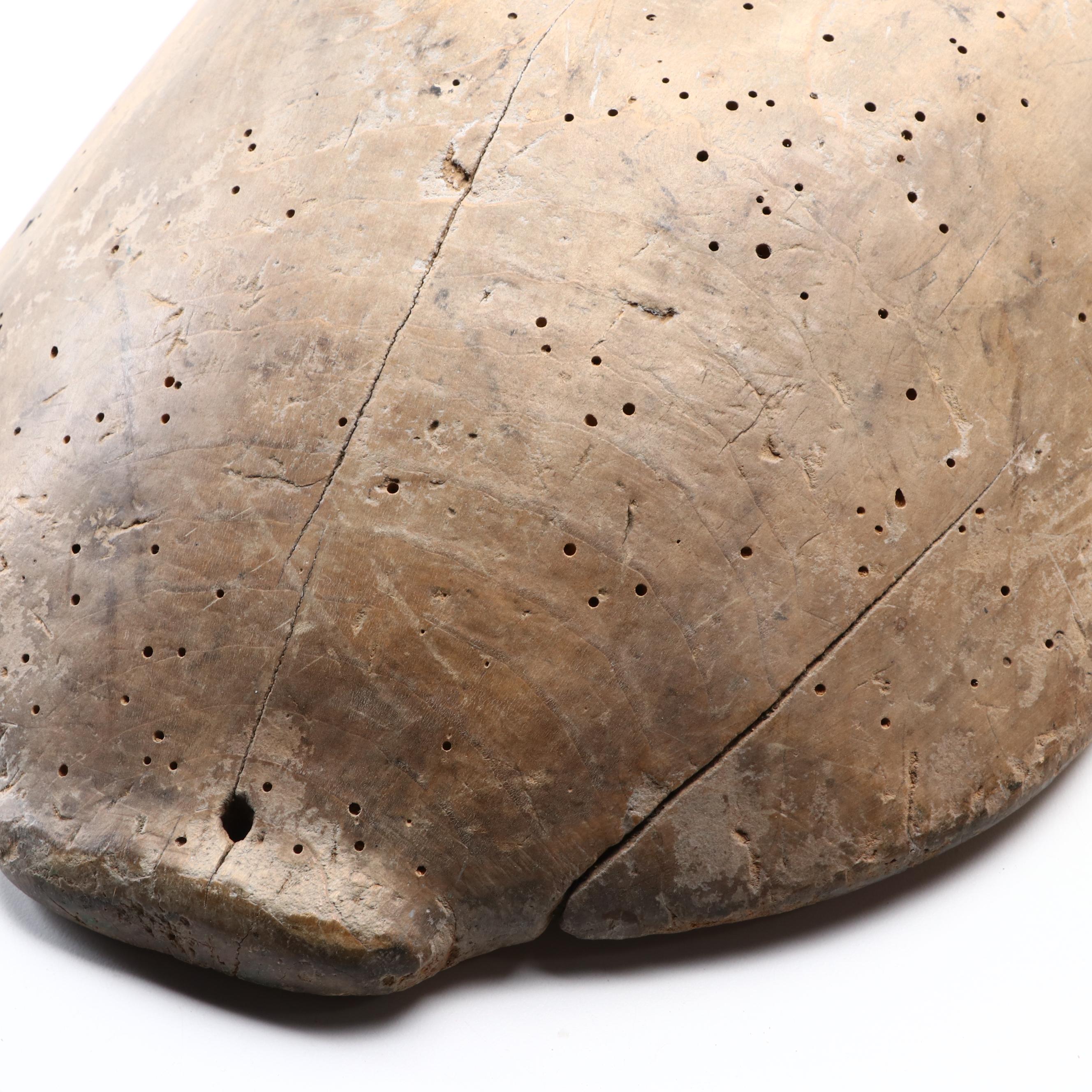 Primitive Wooden Dough Bowl