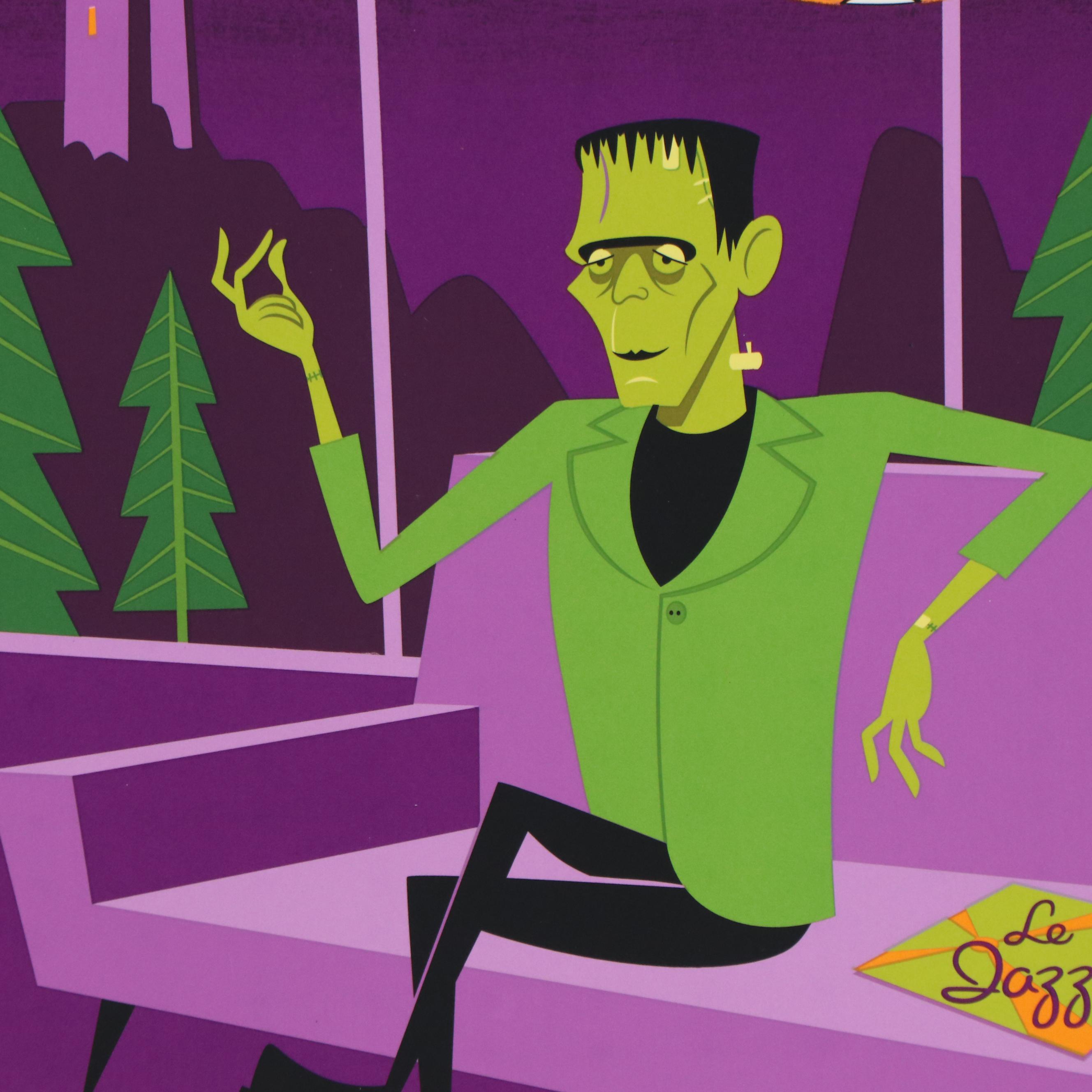 Josh "Shag" Agle Serigraph "Frankenstein," 2013