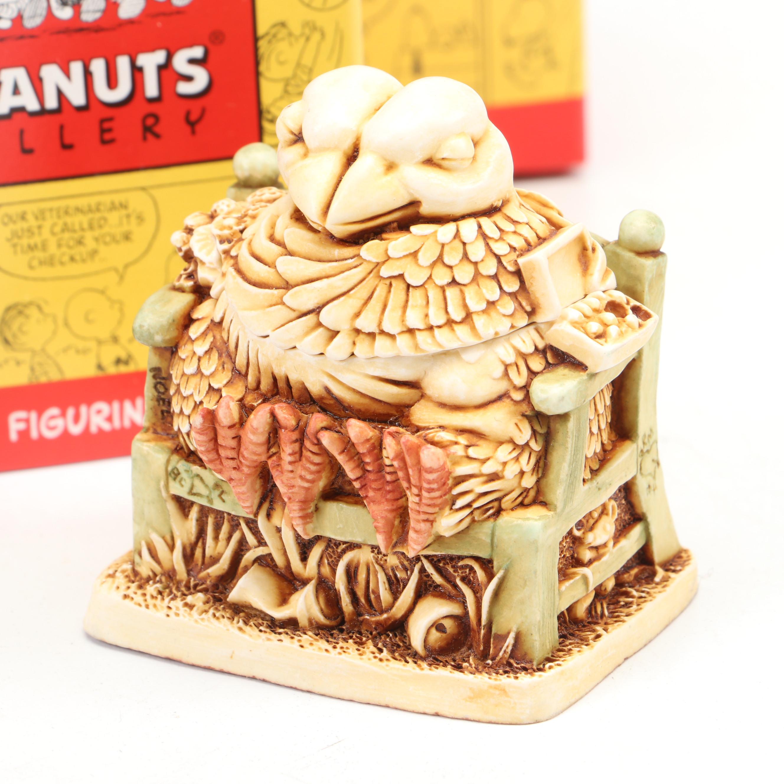 The San Francisco Resin Music Box with Hallmark Metal Figurines and More