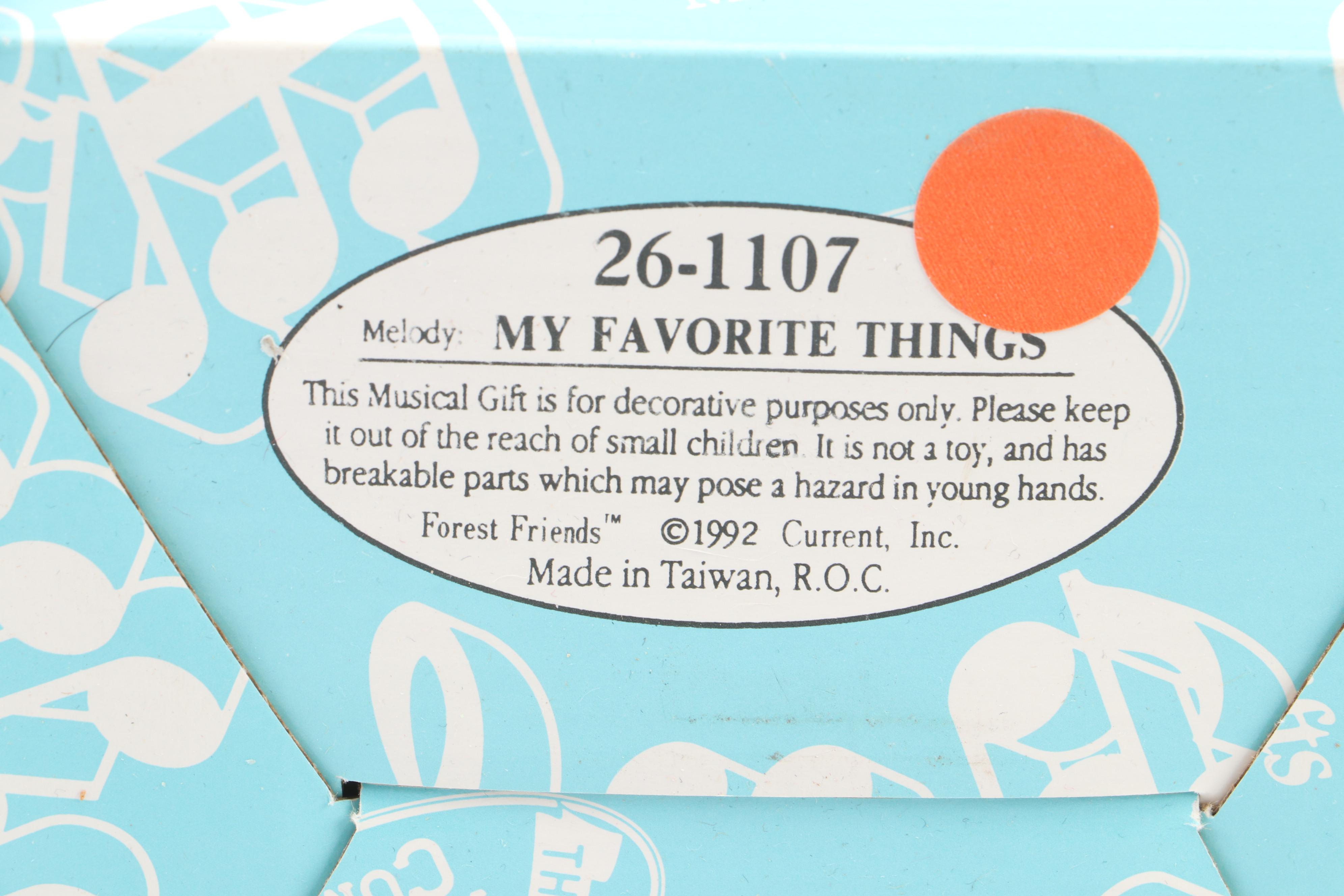 The San Francisco Resin Music Box with Hallmark Metal Figurines and More