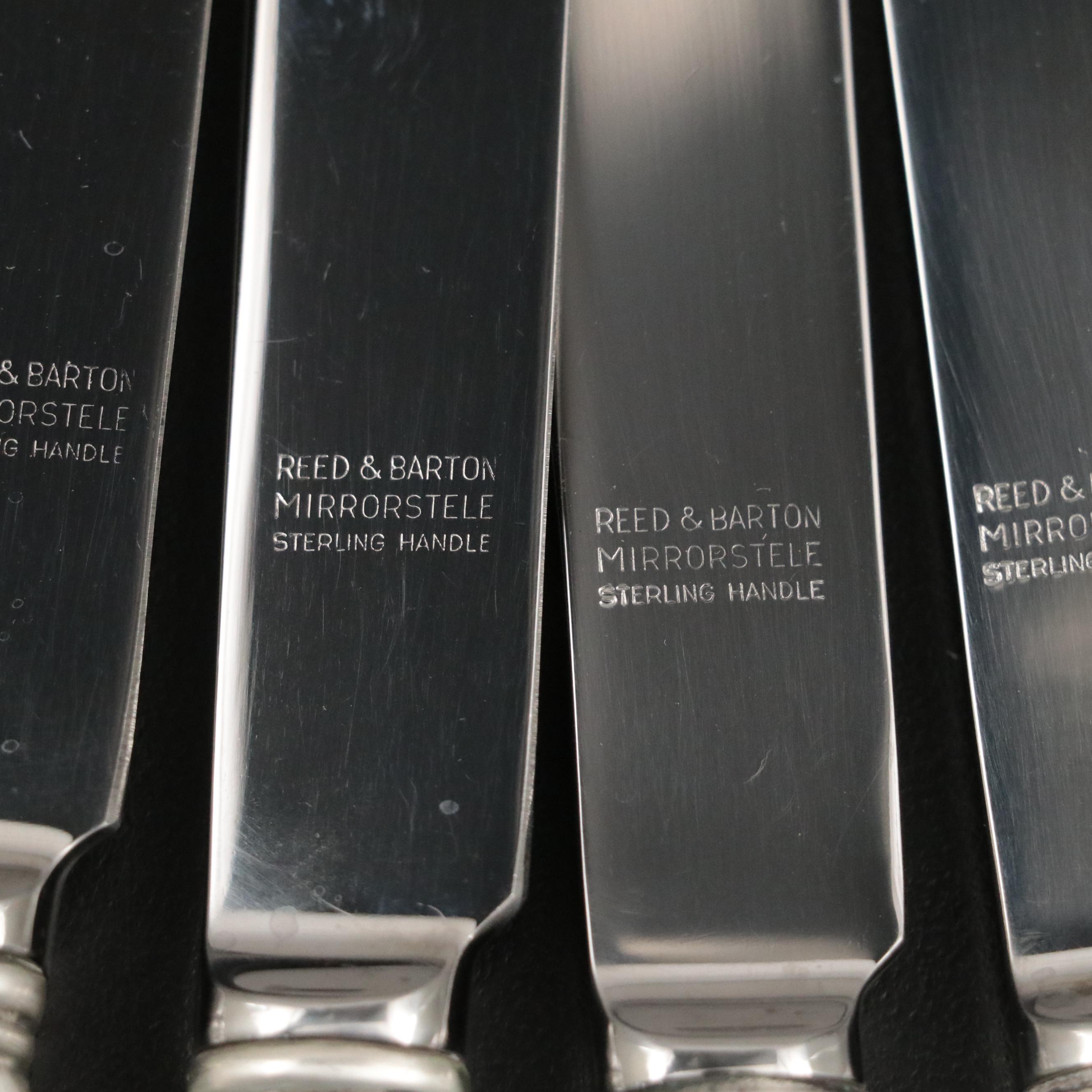 Reed & Barton "Love Disarmed" Sterling Silver Flatware Service for Eight